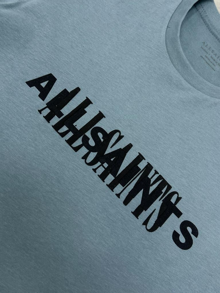 Again Mid Icon Logo Water Green T-shirt
