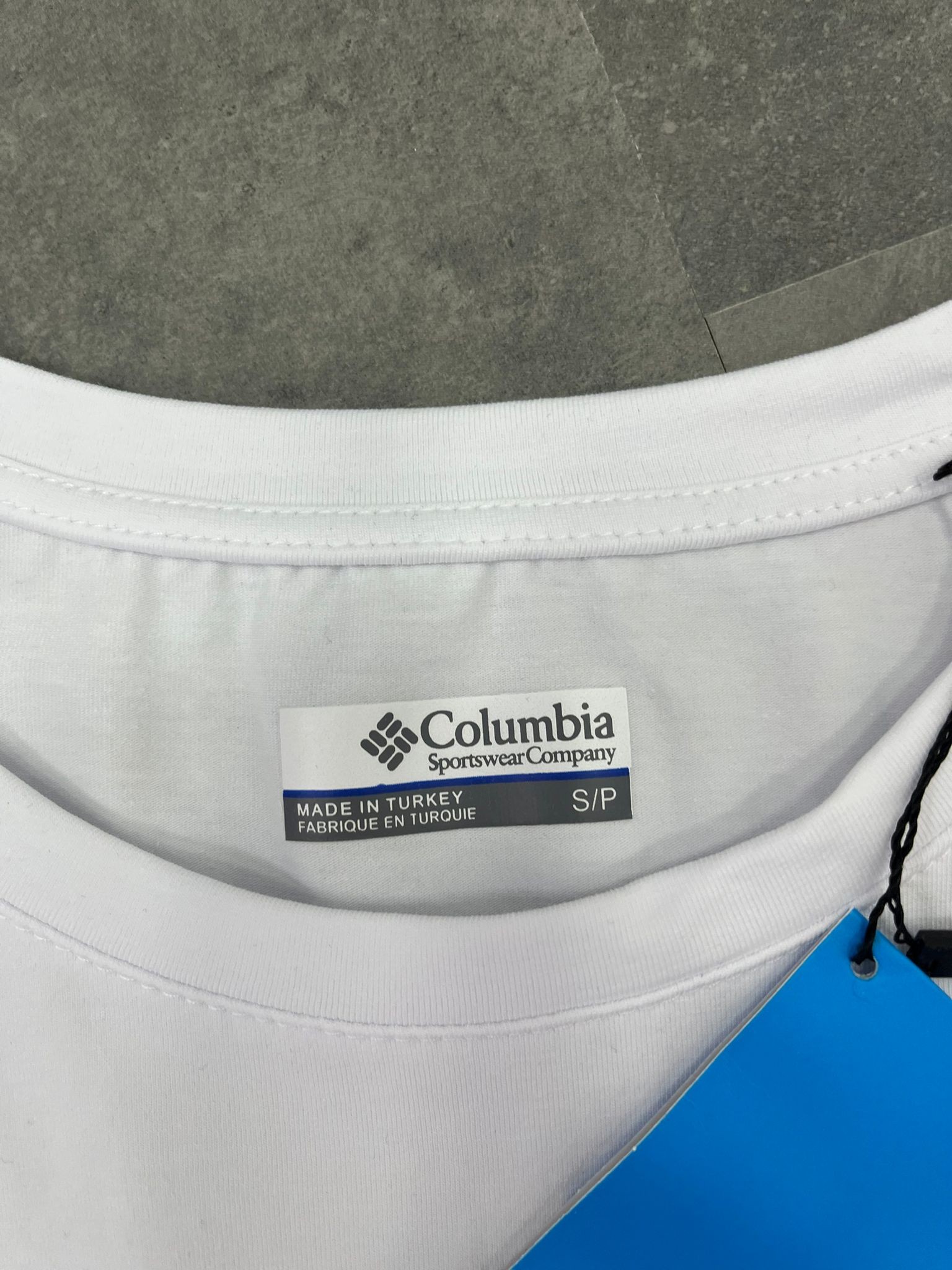 Yeni Sezon Basic Mini Logo Classic White T-shirt