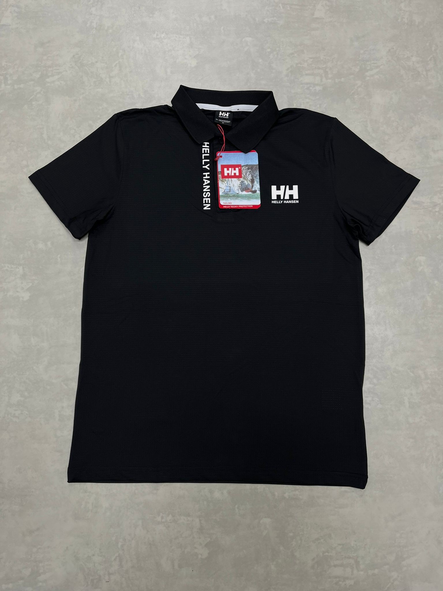 Slim Fit Clima (Nefes Alan) Black Polo Yaka T-shirt