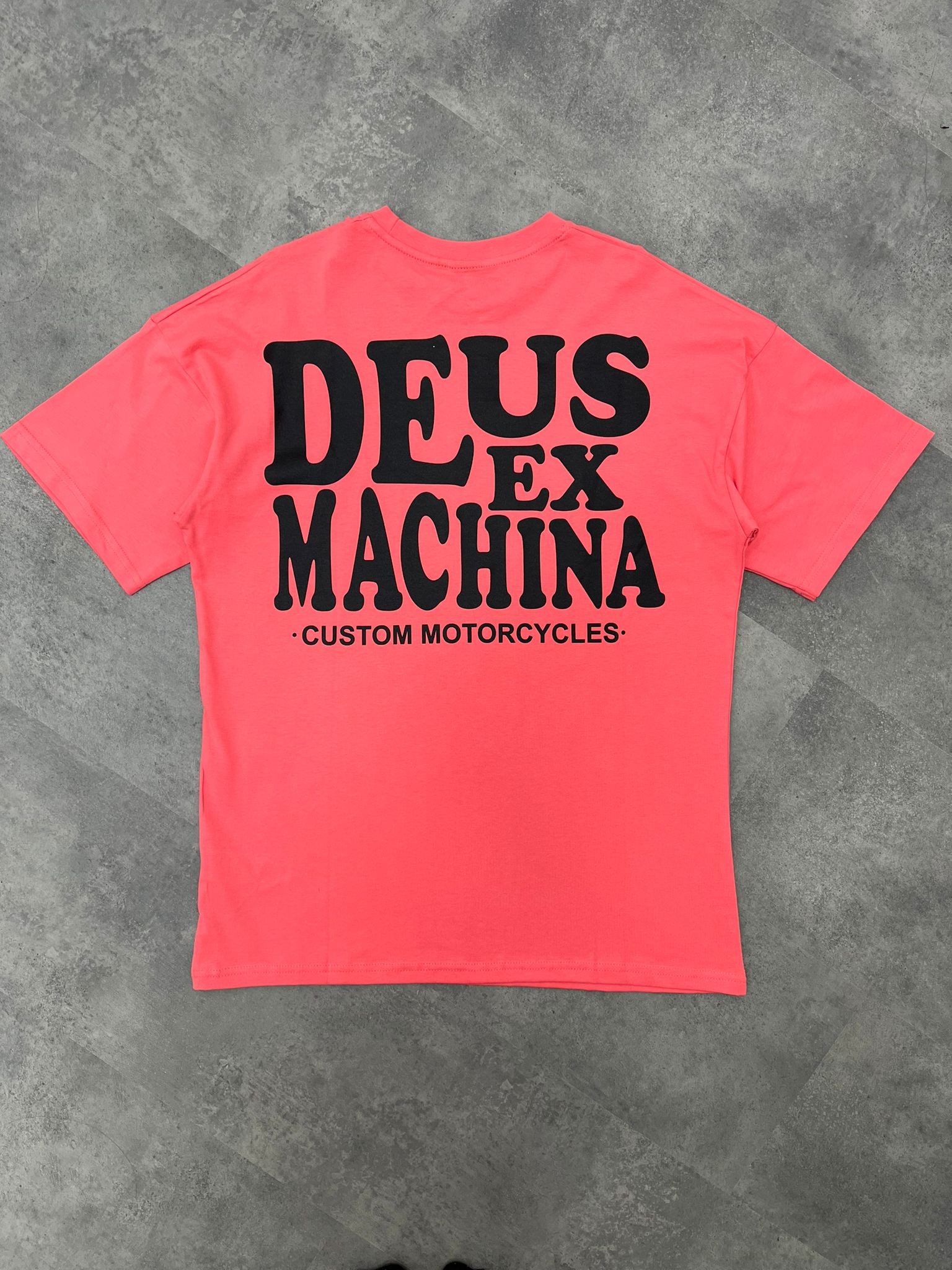 Yeni Sezon Back To Print Duck Ex Machına Custom Pink T-shirt