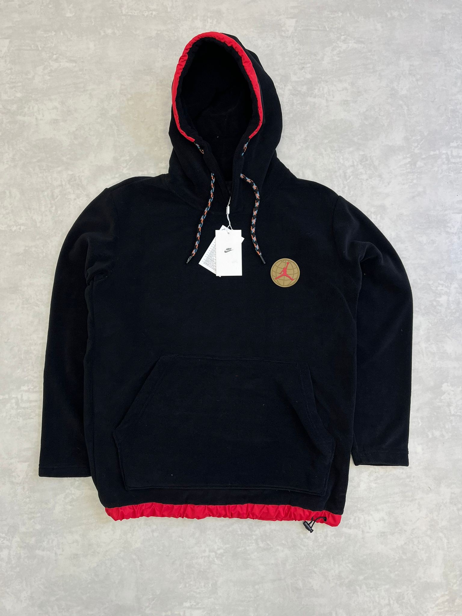 Essential Statement Mountaınsıde Fleece Black Hoodie