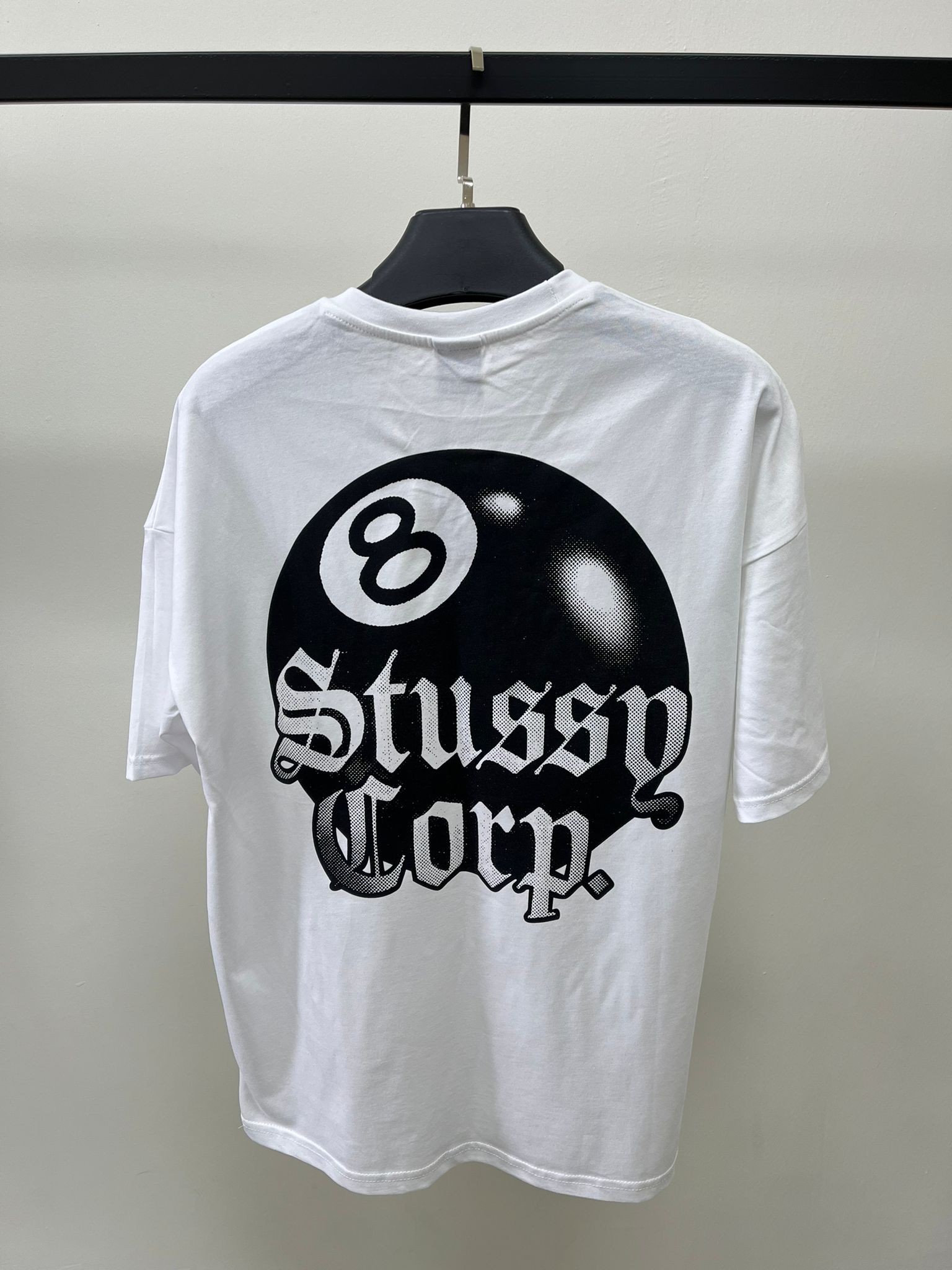 Stussy 8-Ball Tee Oversize White T-shirt