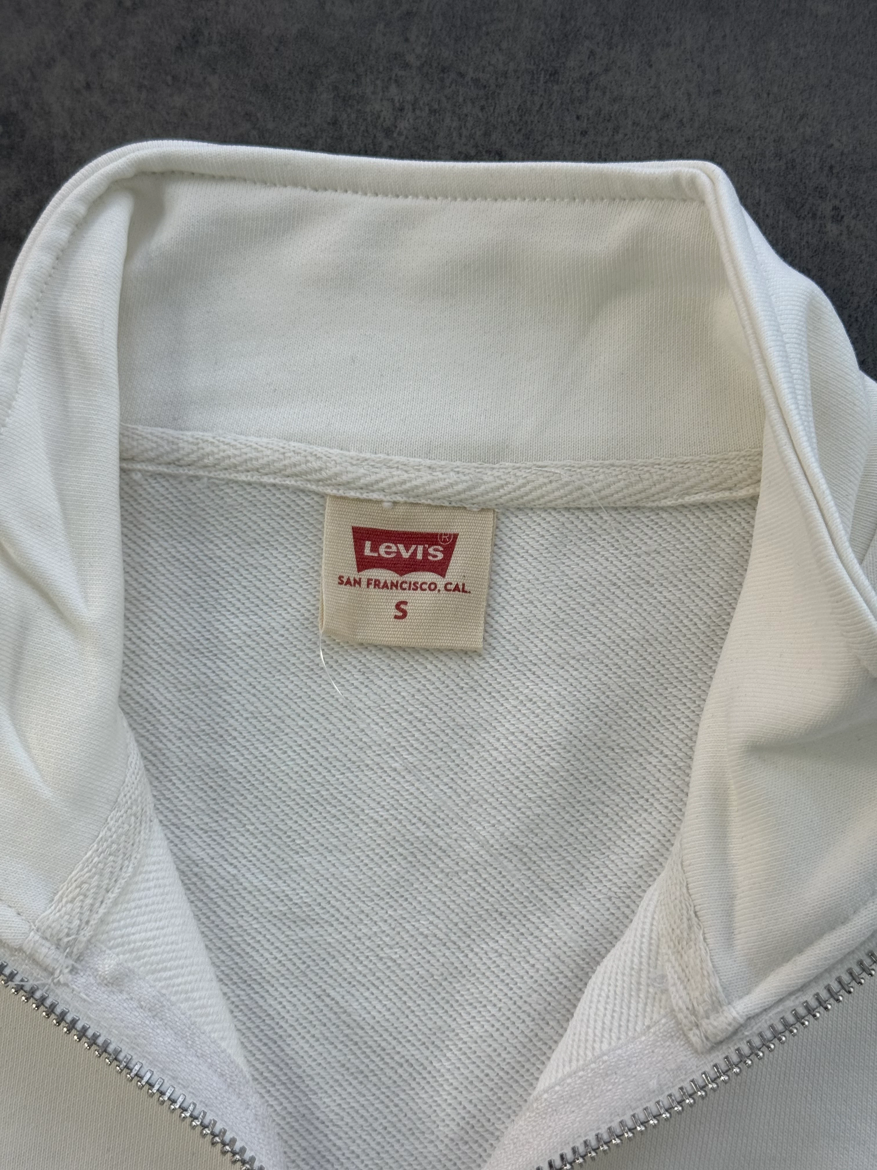 Yeni Sezon Classic Yarım Fermuarlı Basic Mini Logo Sweatshirt