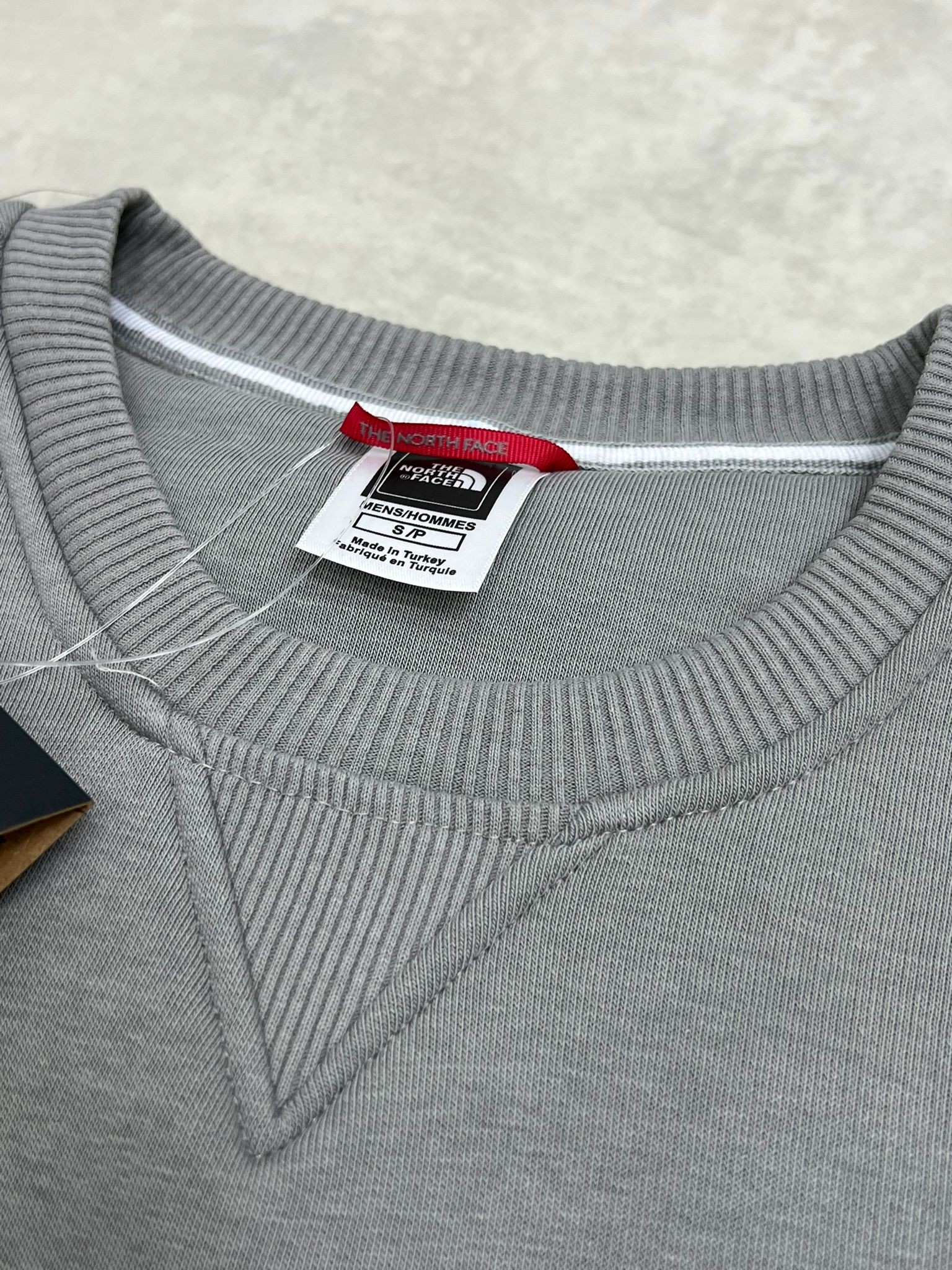 Yeni Sezon Mid İcon Full Nakış Logo Gray  Sweatshirt