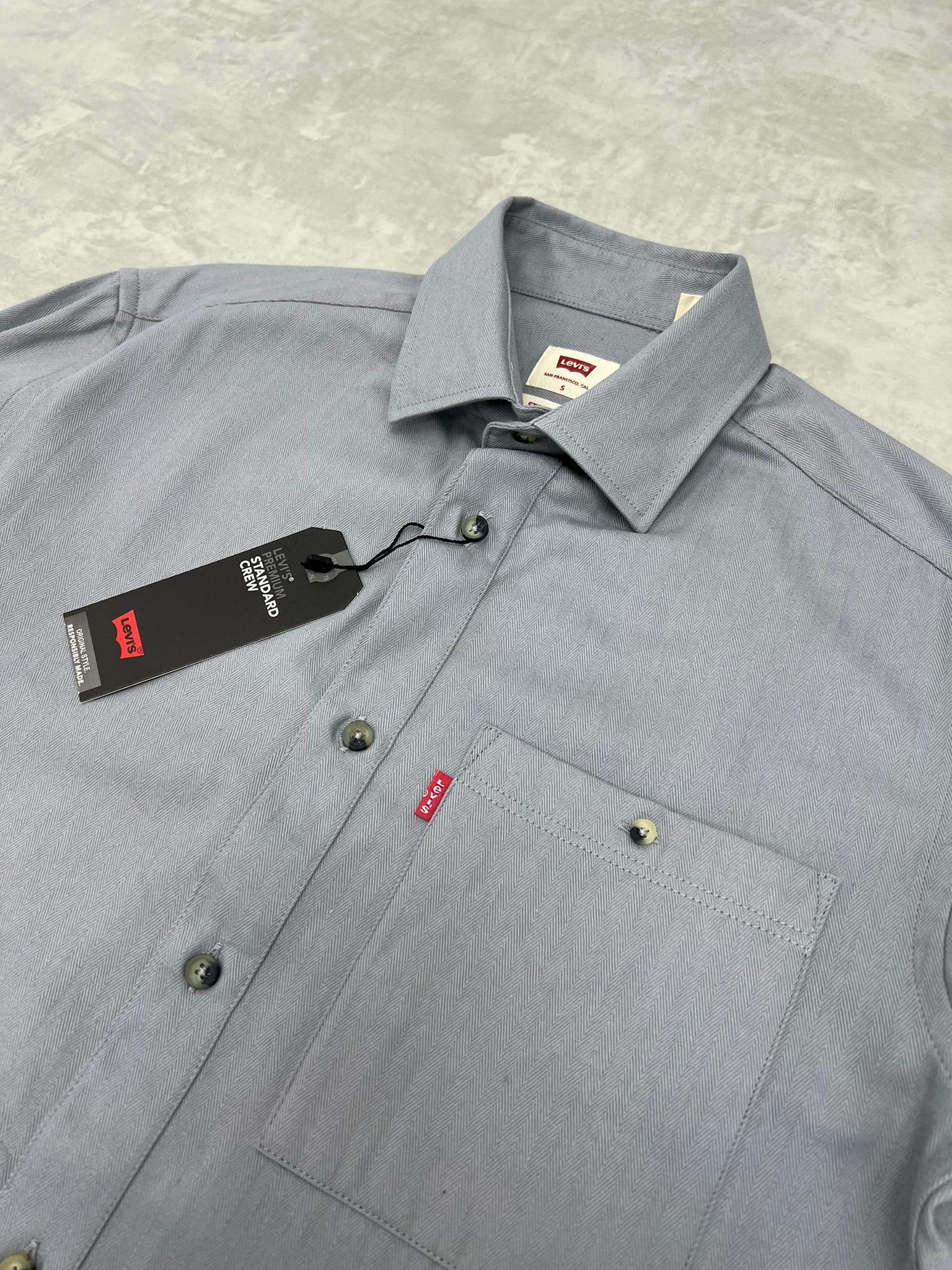 Yeni Sezon Limited Edition Gabardin Gray Gömlek