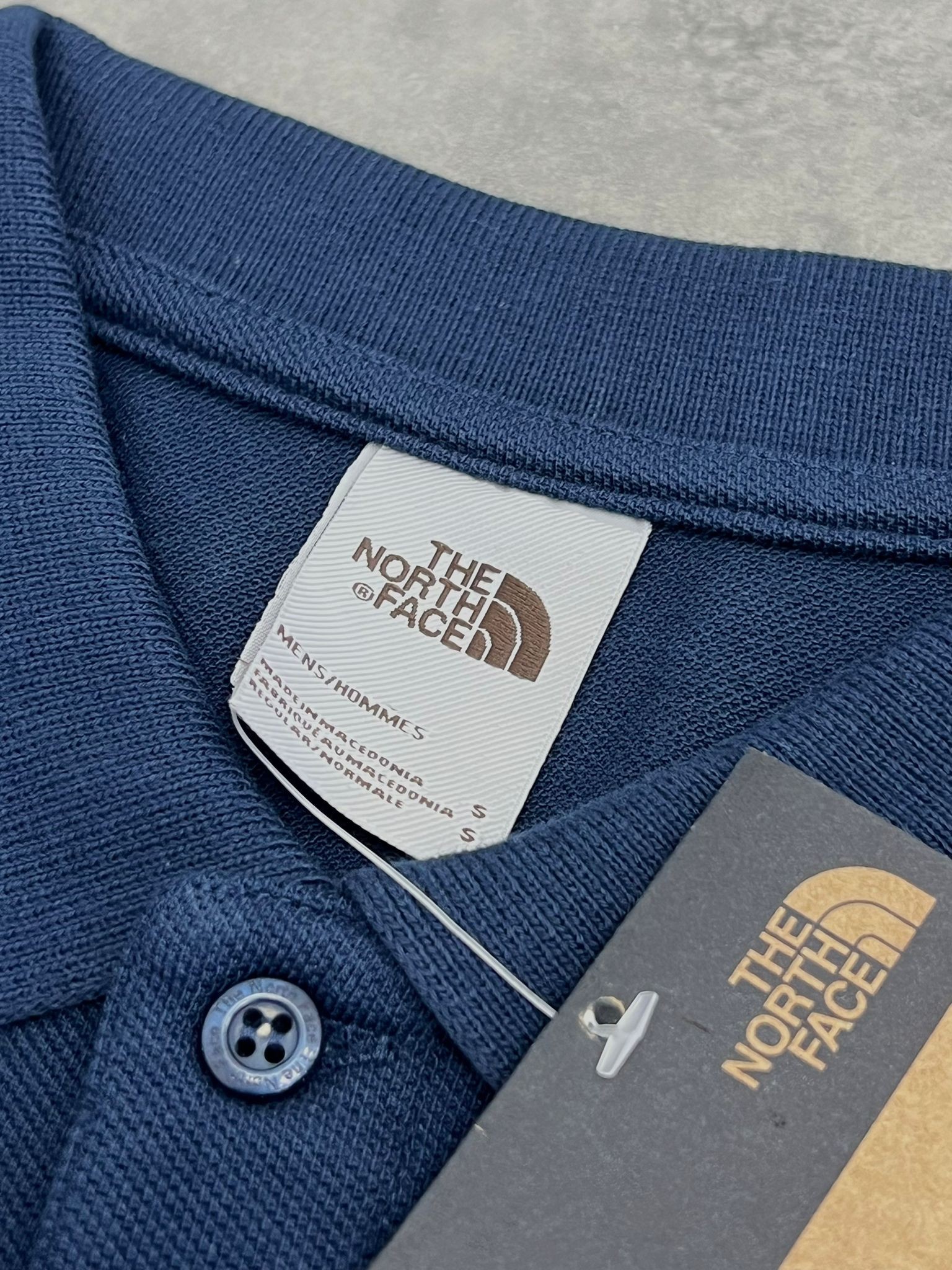 Yeni Sezon Ceast Basic Mini Logo Navy Blue Polo Yaka