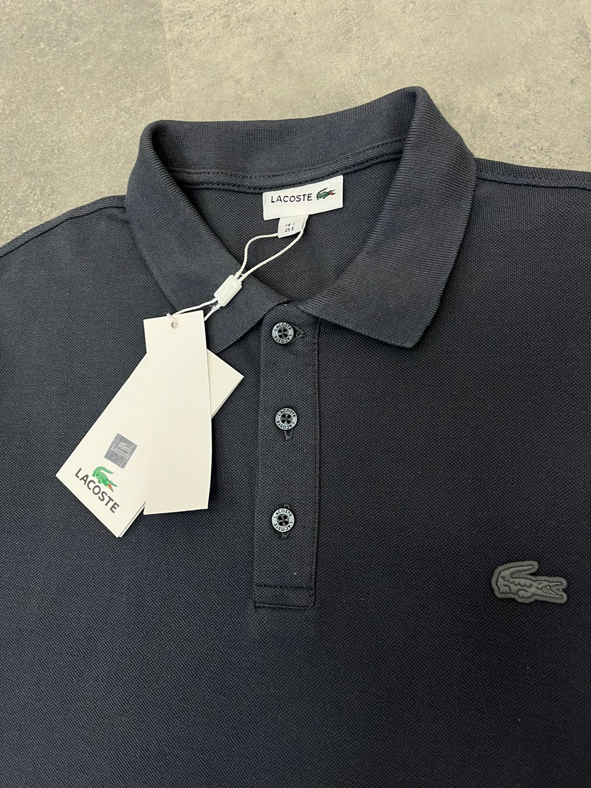 Yeni Sezon Özel Patch Logo Limited Edition Antrasit Polo Yaka