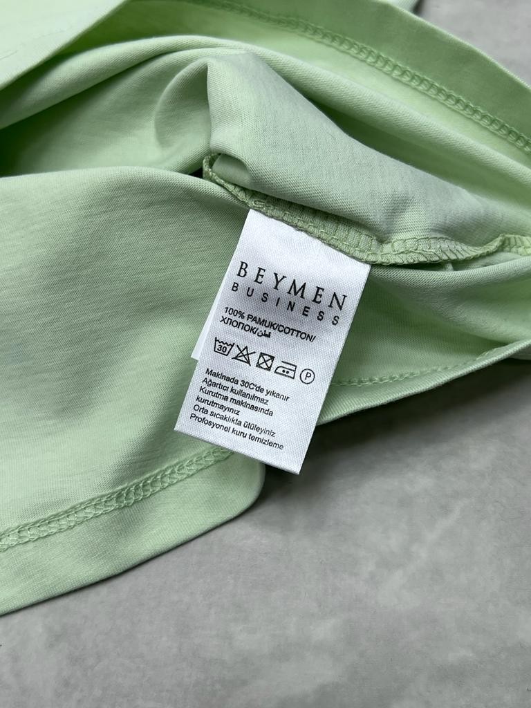 Classic Mini Logo Water Green Basic T-shirt