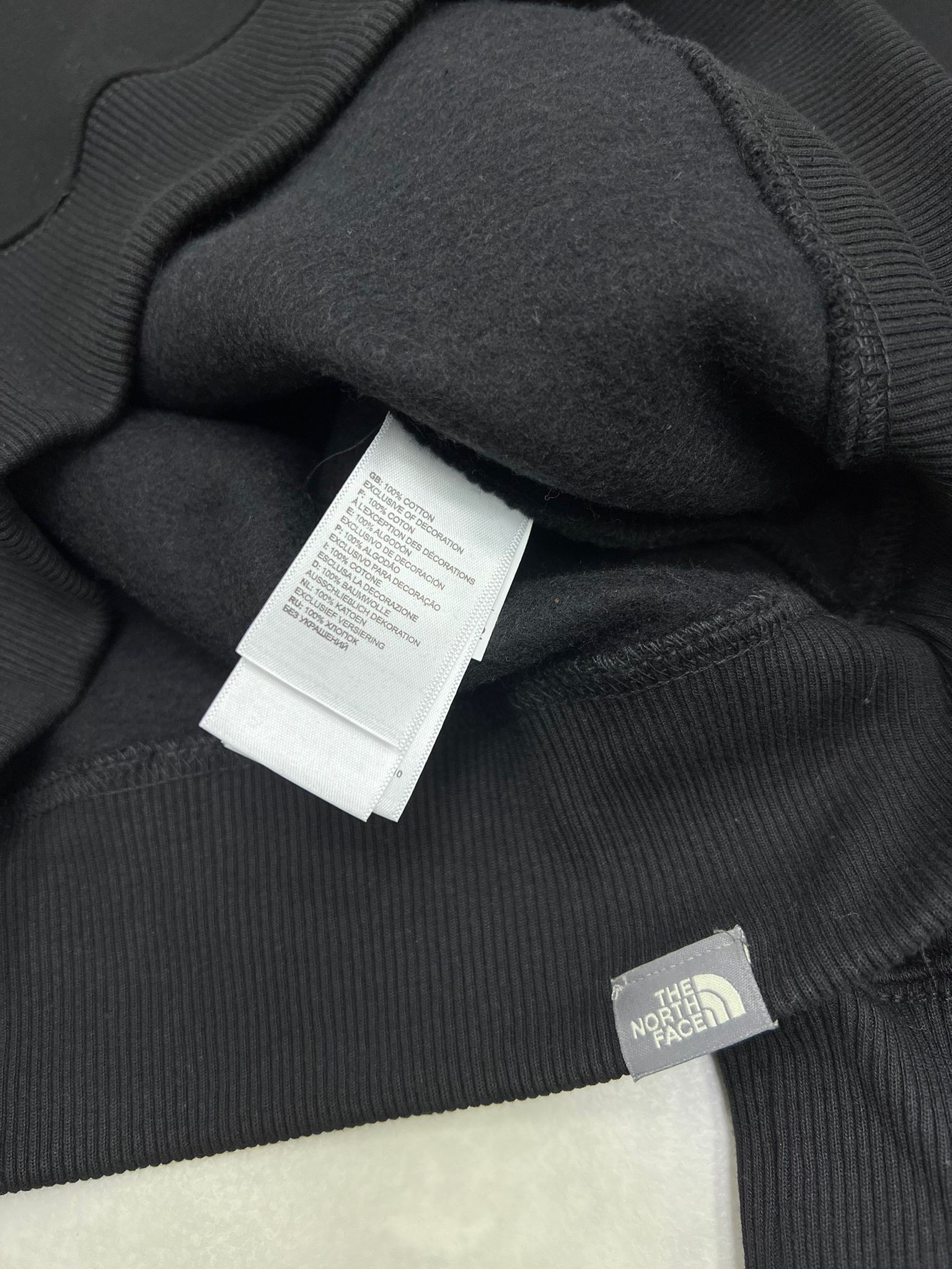 Mid Icon Full Nakış Bisiklet Yaka Black Sweatshirt
