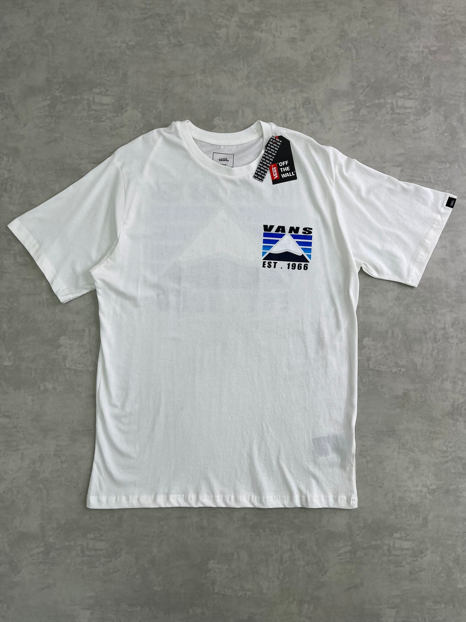 Yeni Sezon Back To Print Est.1966  White T-shirt