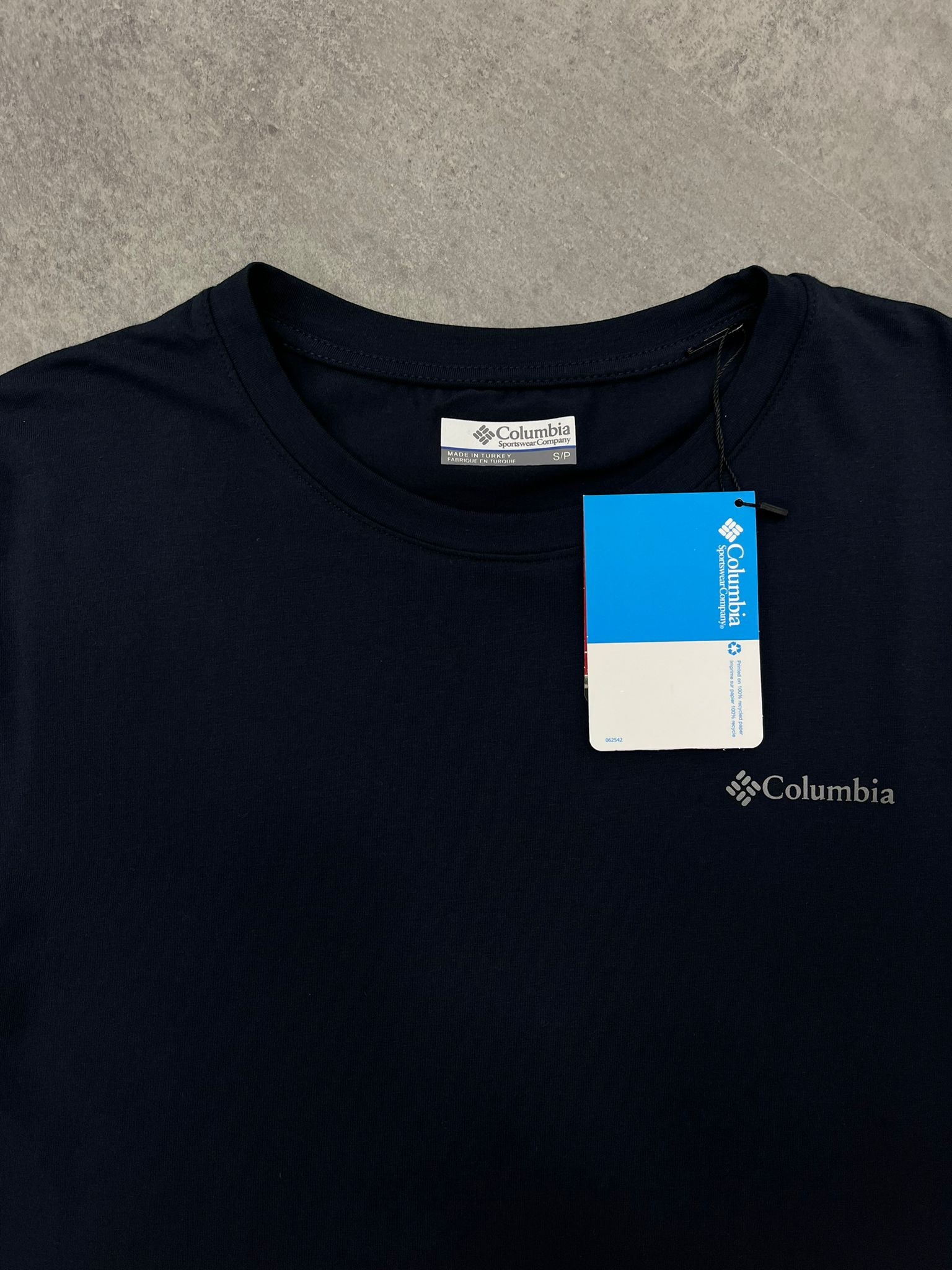 Yeni Sezon Basic Mini Logo Classic Lacivert T-shirt