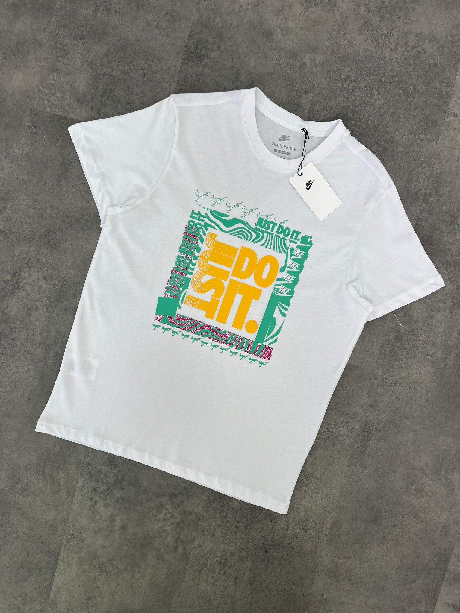 Yeni Sezon Just Do It  White T-shirt