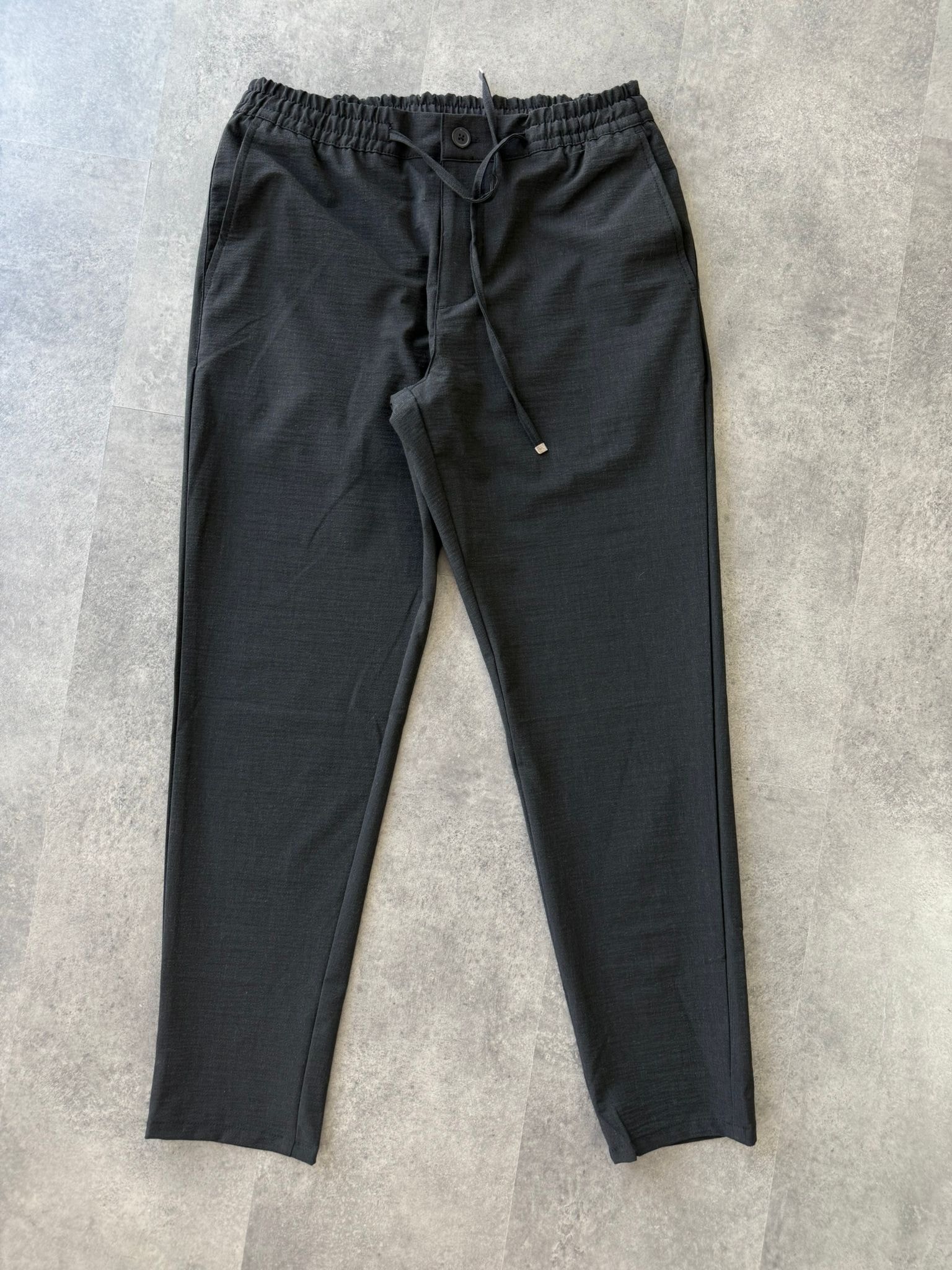 Yeni Sezon Paraşüt Kumaş Mevsimlik Pantolon - SİYAH