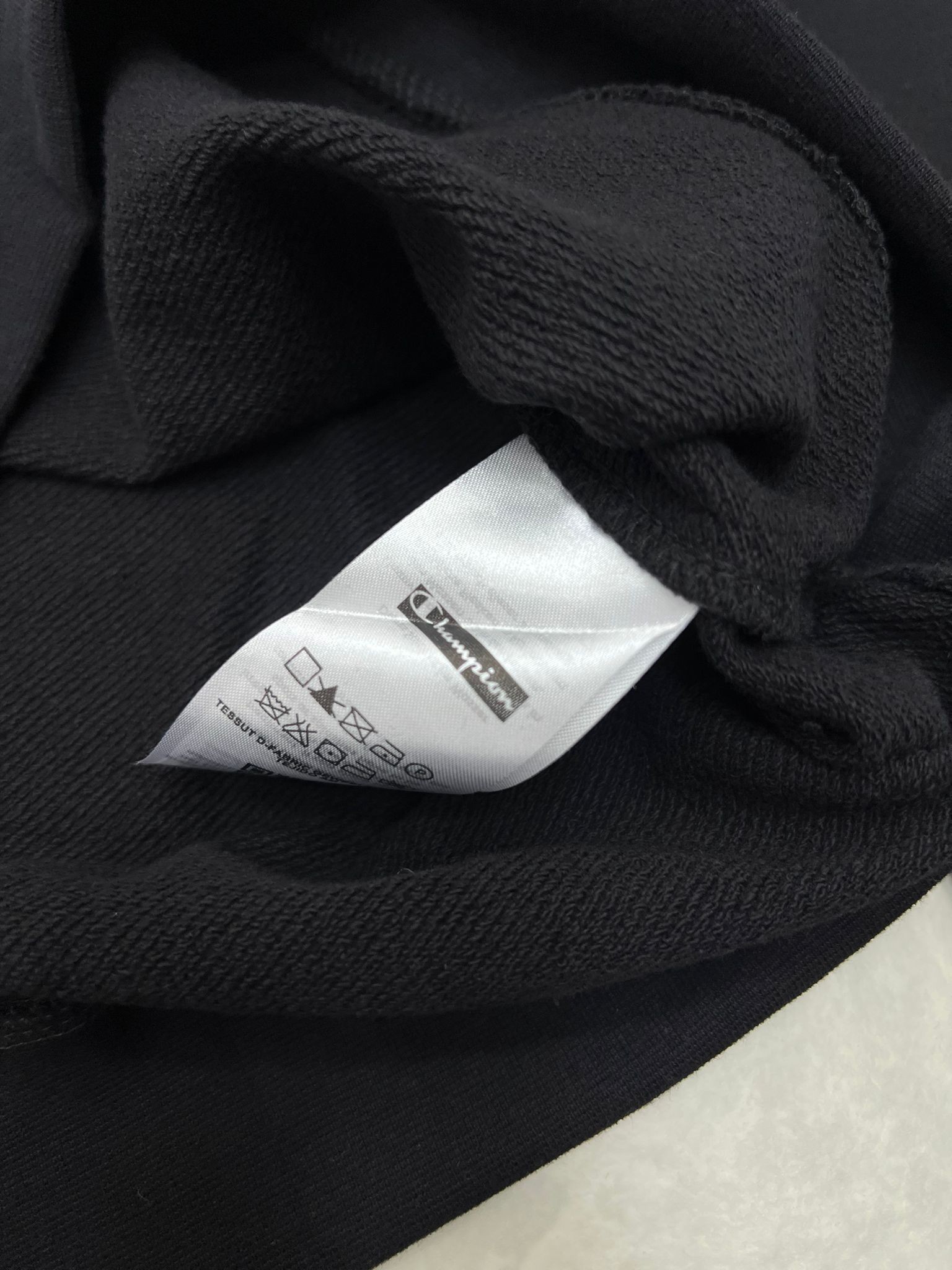 Ton To Tone Mid Icon Logo Black Sweatshirt
