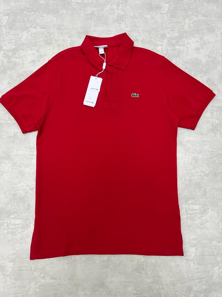Kırmızı Polo Yaka T-shirt