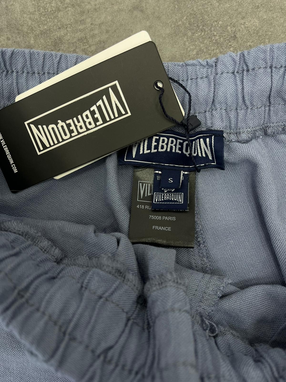 Yazlık Yeni Sezon Ham Keten Blue  Pantalon