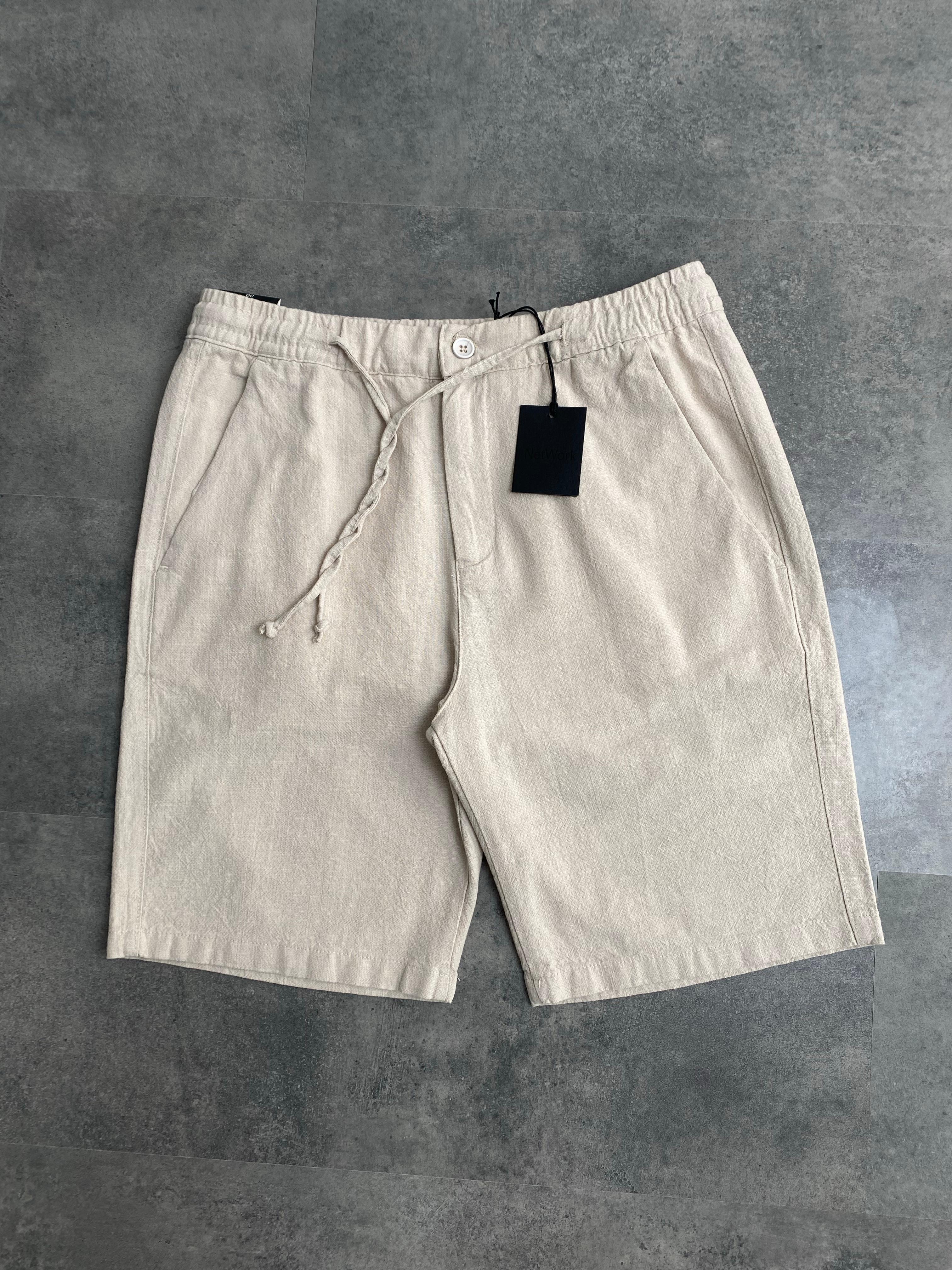 Yeni Sezon Casual Classic Keten Şort