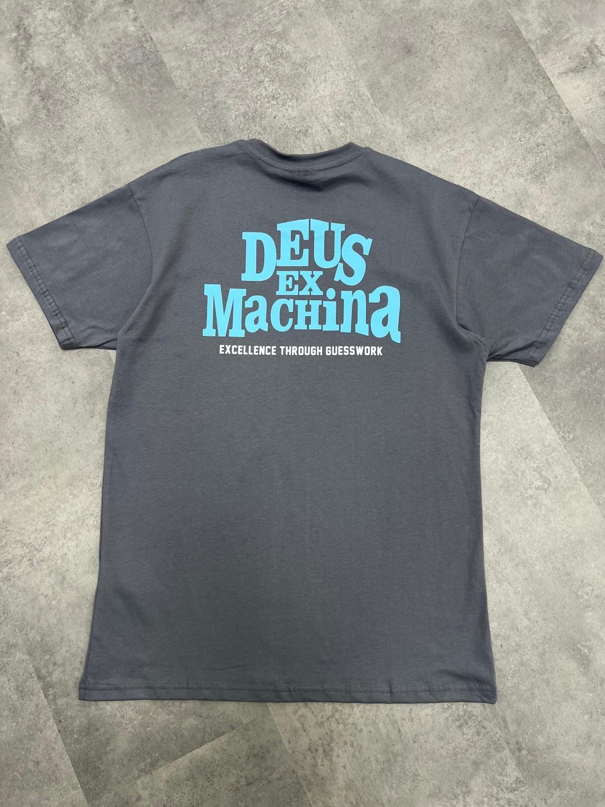 Yeni Sezon Ex Machina Excellence Antrasit T-shirt