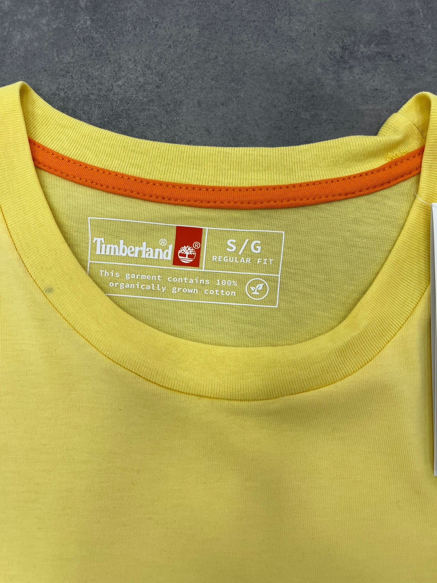 Yeni Sezon Mid Icon Logo Yellow T-shirt