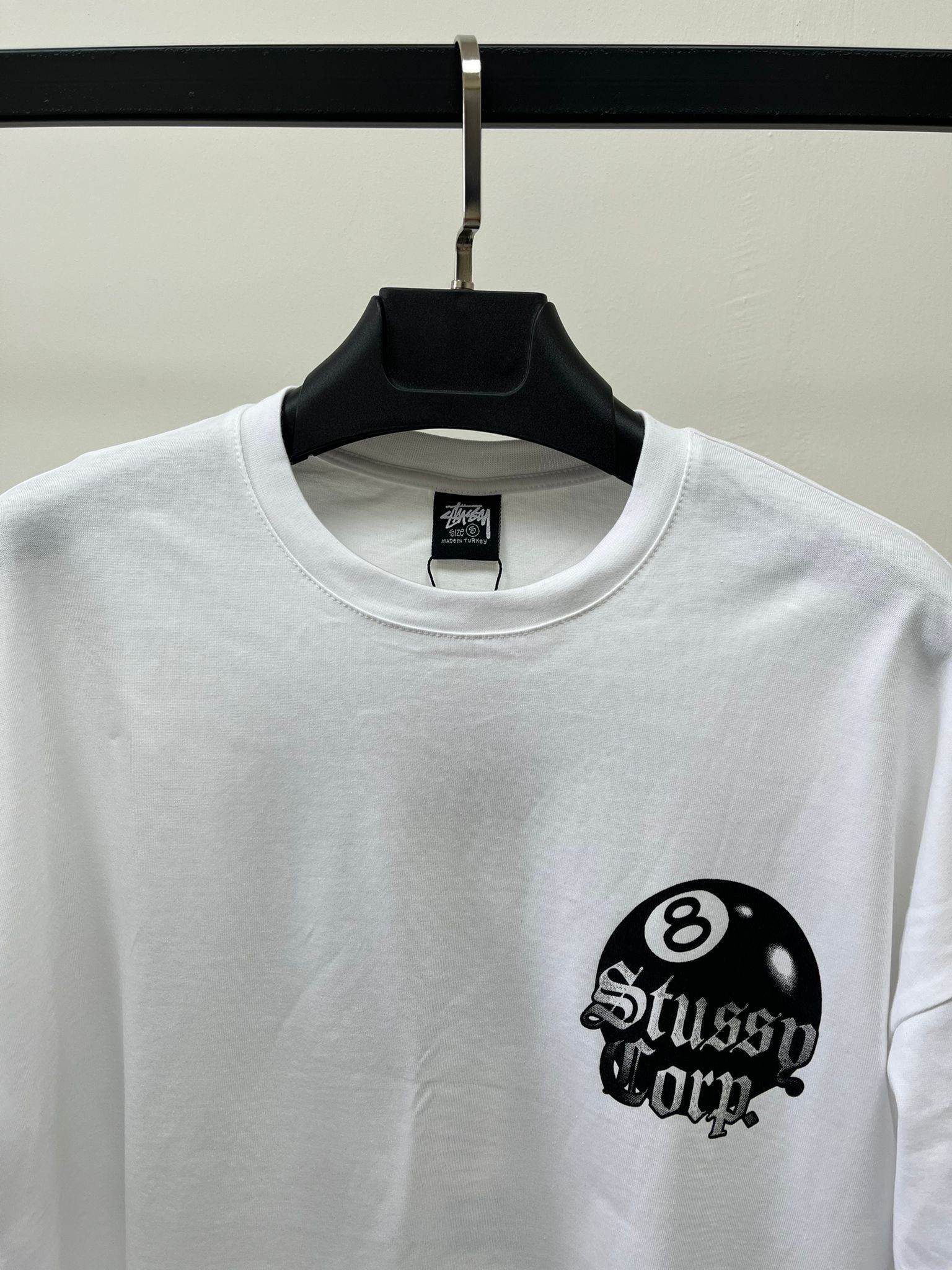 Stussy 8-Ball Tee Oversize White T-shirt