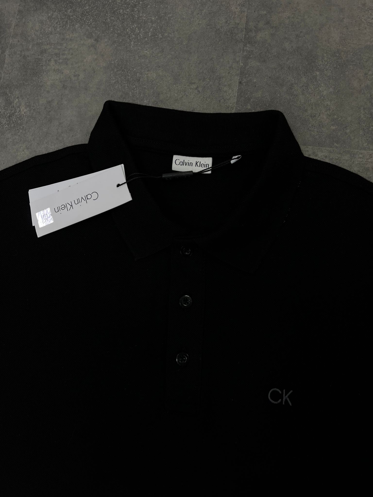 Yeni Sezon Basic Ceast Mini Logo Black T-shirt