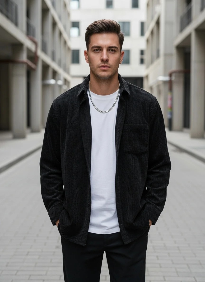 Yeni Sezon Premium Kadife Gömlek