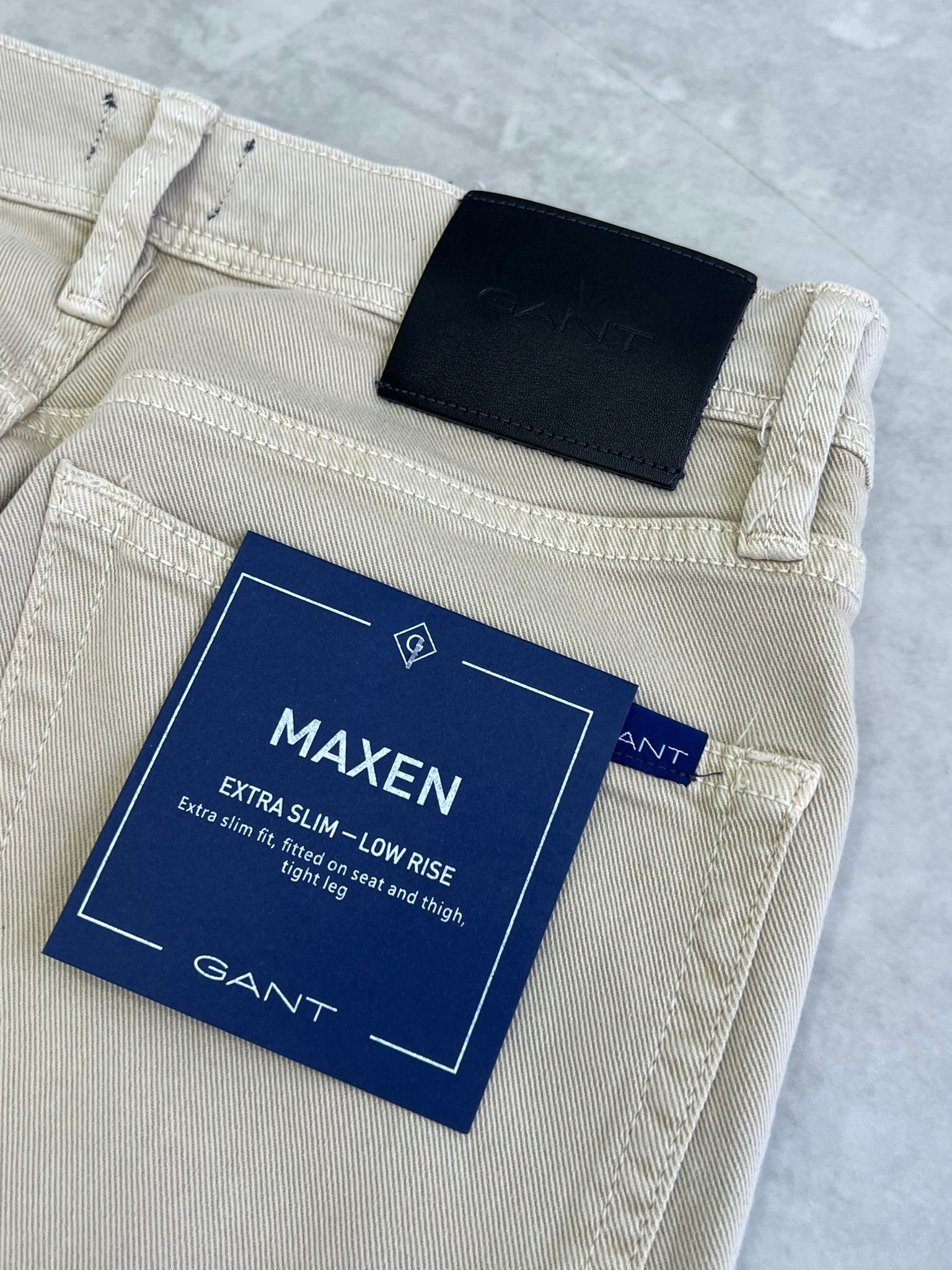 Classic Sports Wear Cream Kot  Pantalon 