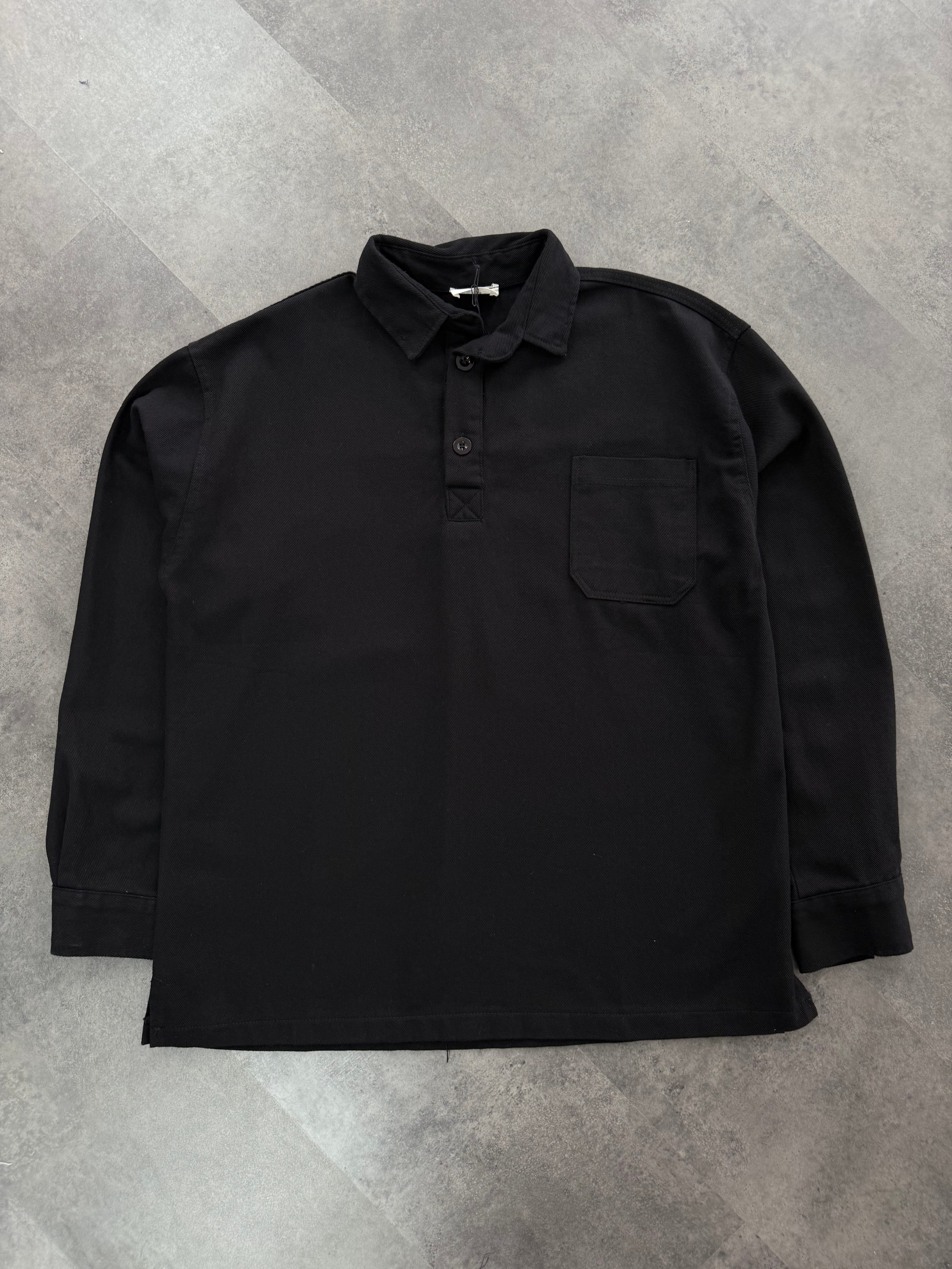 Yeni Sezon Gabardin Kalın Özel Polo Yaka Sweatshirt