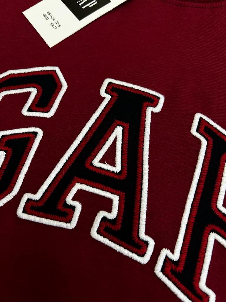 Icon Mid Logo Bordo T-shirt