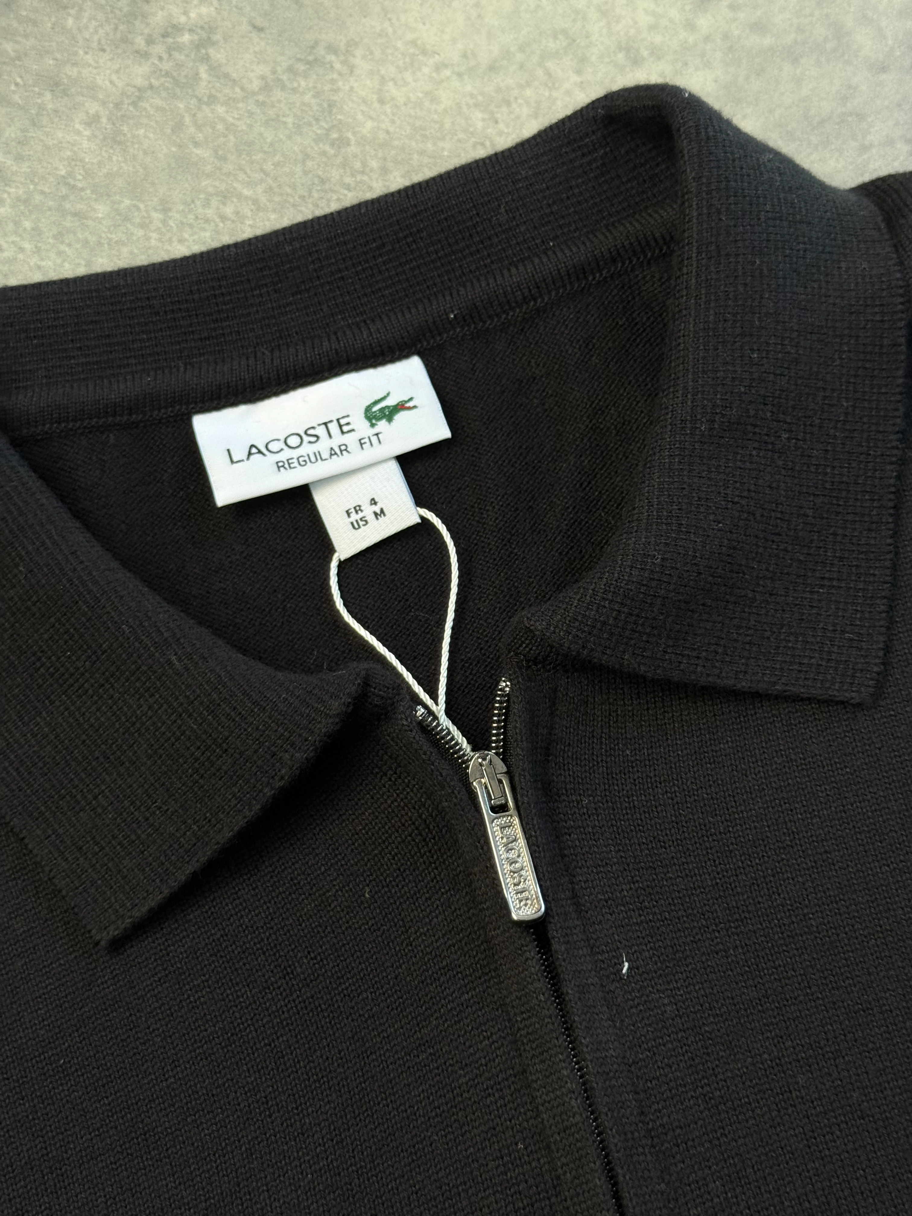 Yeni Sezon Classic Logo Yarım Fermualı Triko Sweatshirt