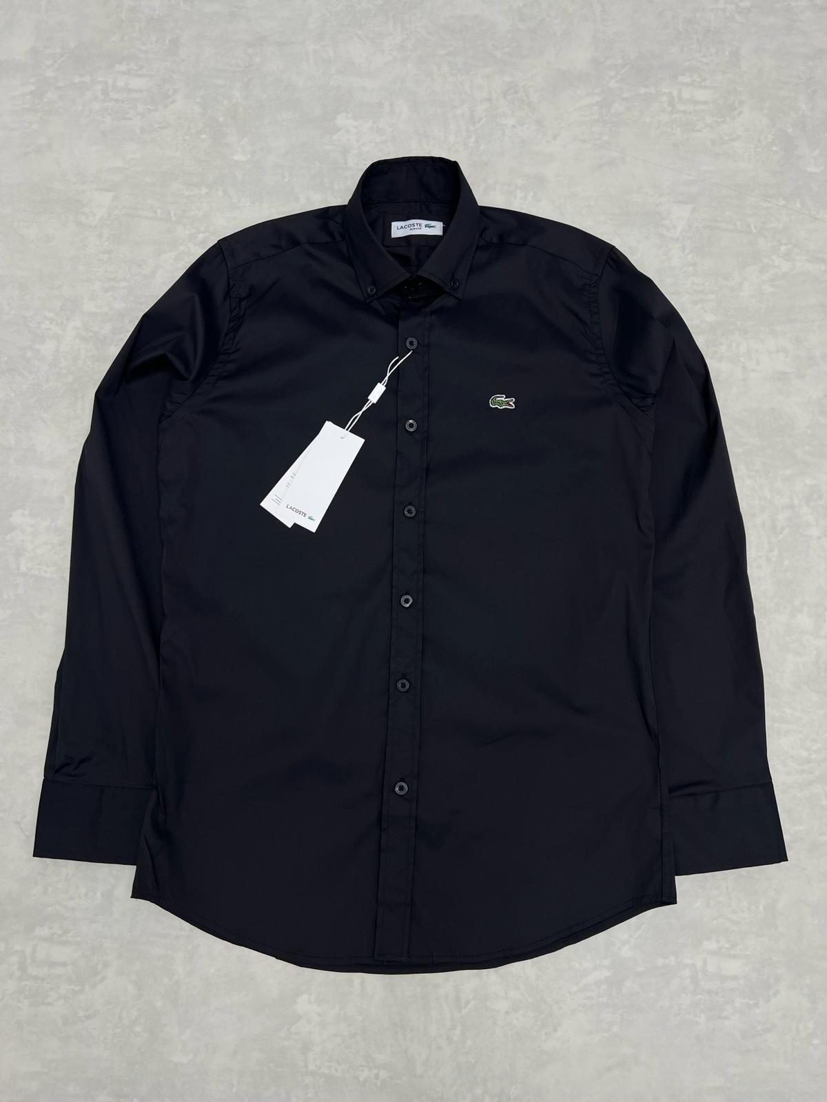 Yeni Sezon Mevsimlik Basic Mini Logo Classic Black Gömlek