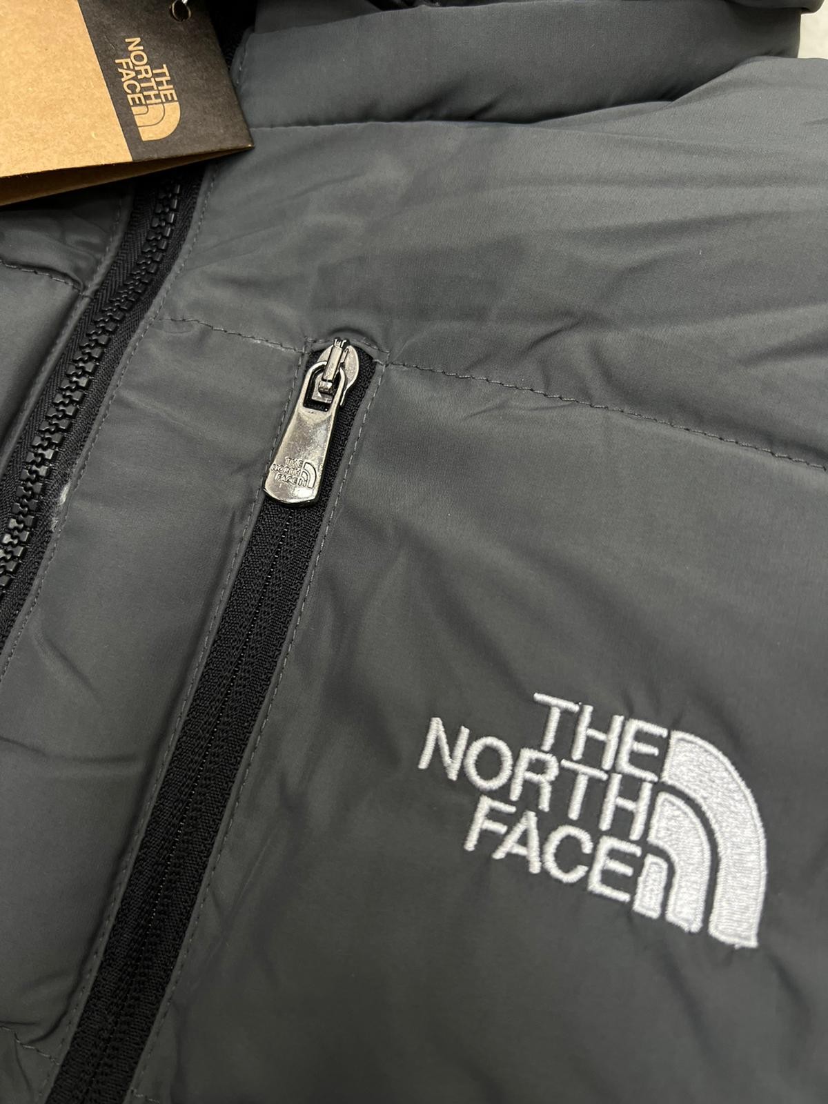 Yeni Sezon Water Proof Full Dolum Kapşonlu Gray  Mont