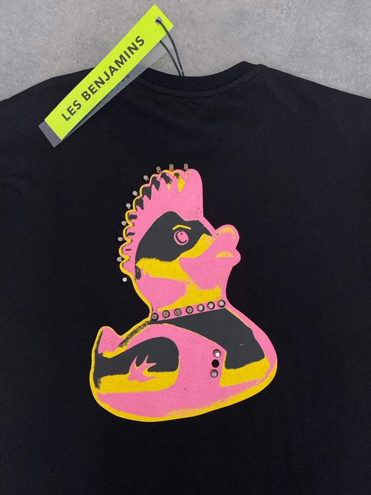 Yeni Sezon Zımba Detay Ducky Print T-shirt