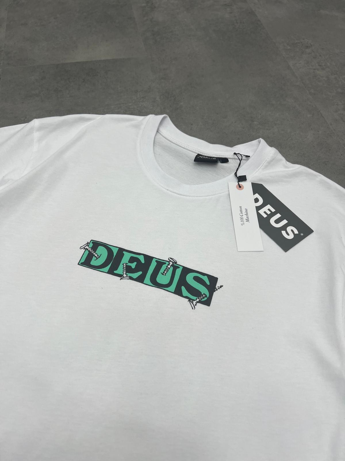 Yeni Sezon Ex Machina Records White T-shirt