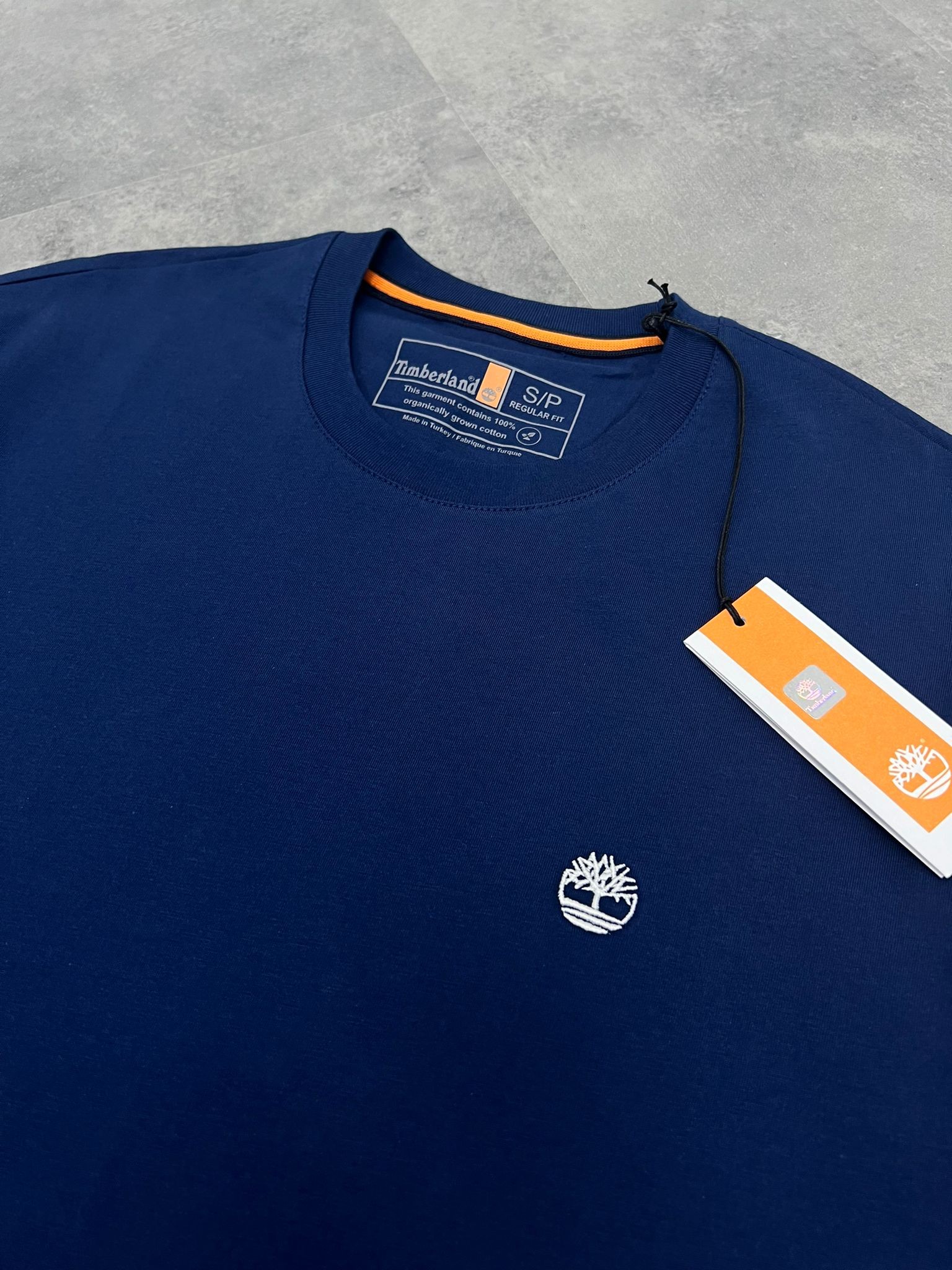 Yeni Sezon Orıgınal Sınce Basic Mini Logo 1973 Navy Blue T-shirt