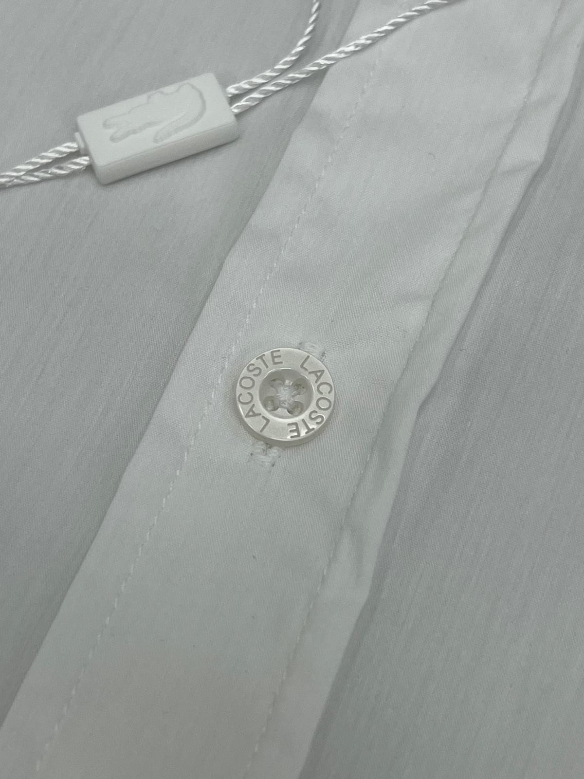 Yeni Sezon Mevsimlik Basic Mini Logo Classic White Gömlek