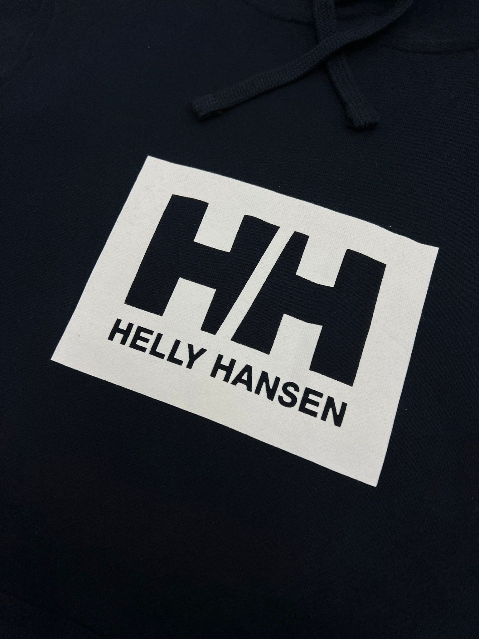 Mid Icon Logo Essential Navy Blue Sweatshirt