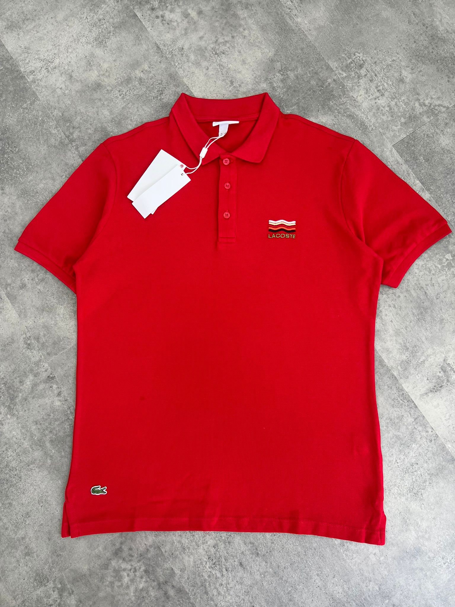 Yeni Sezon Özel Logo Limited Edition Red  Polo Yaka
