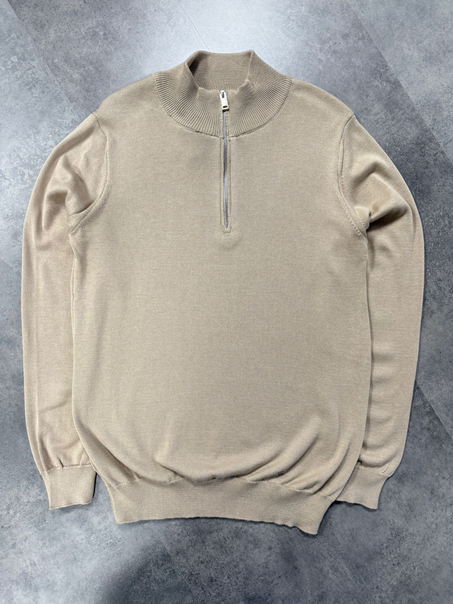 Yeni Sezon Özel Örgü Triko Sweatshirtler - BEJ