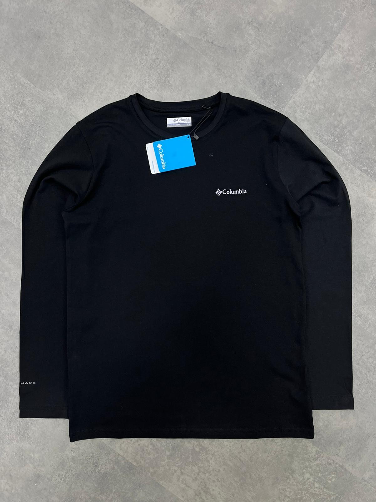 Yeni Sezon Basic Mini Logo Classic Black Long Sleeve