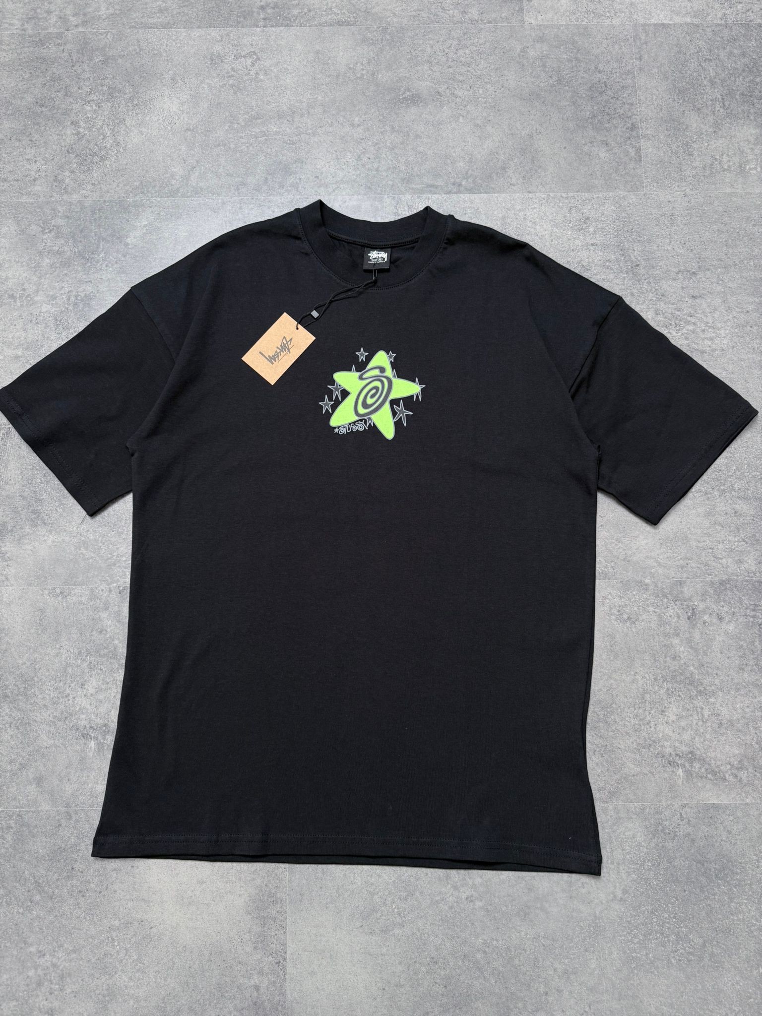 Yeni Sezon Alien Back Print T-shirt