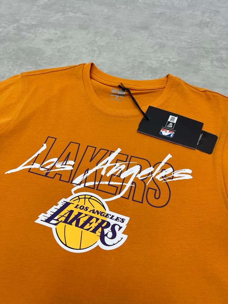 Lakers Yellow Icon Logo T-shirt