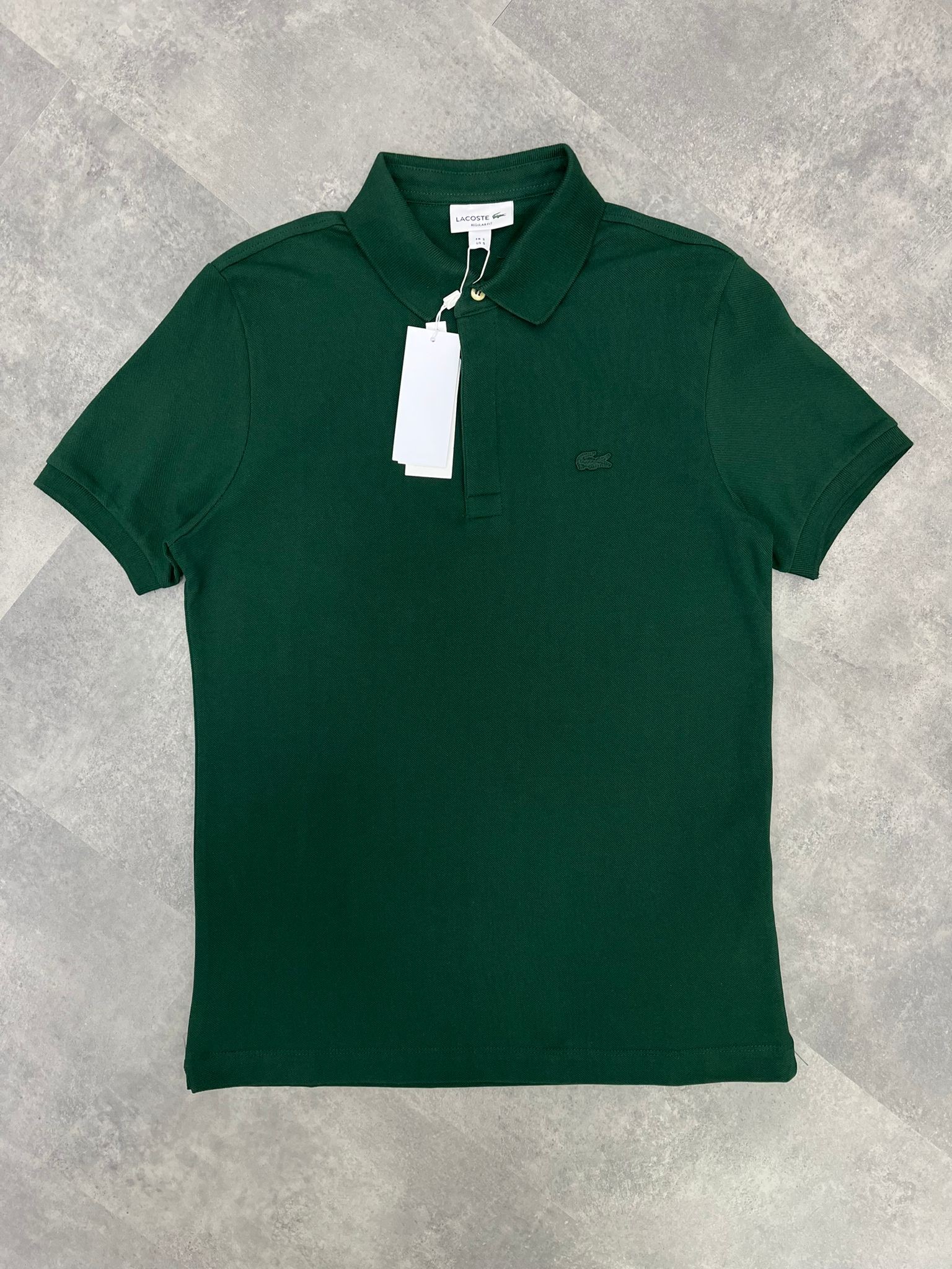Yeni Sezon Paris Logo Mini Logo Classic Green  Polo Yaka