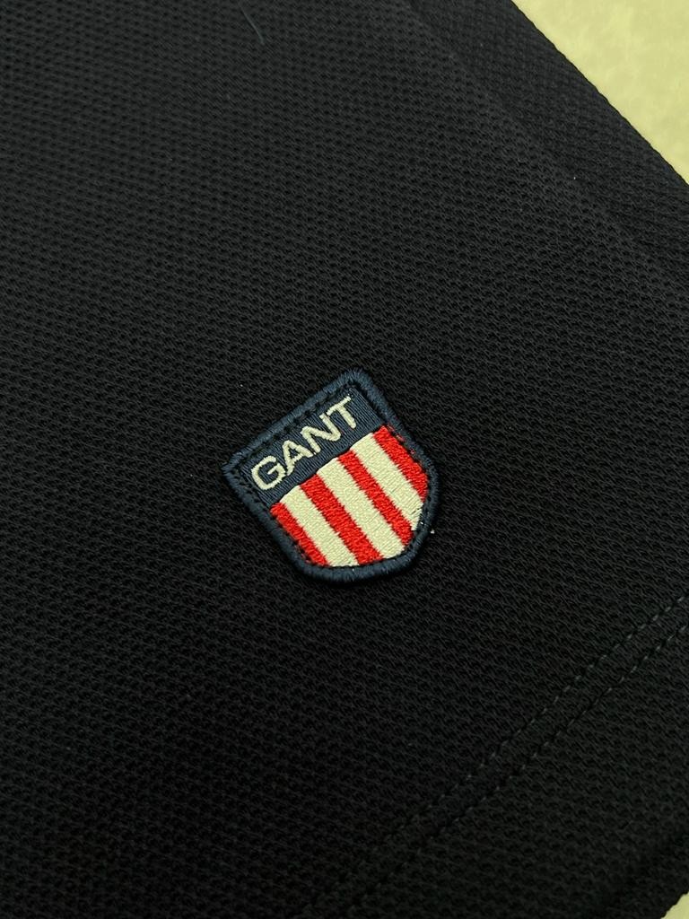 Örgü Kumaş Classic  Nakış Arma  Logo  Navy Blue  Şort 