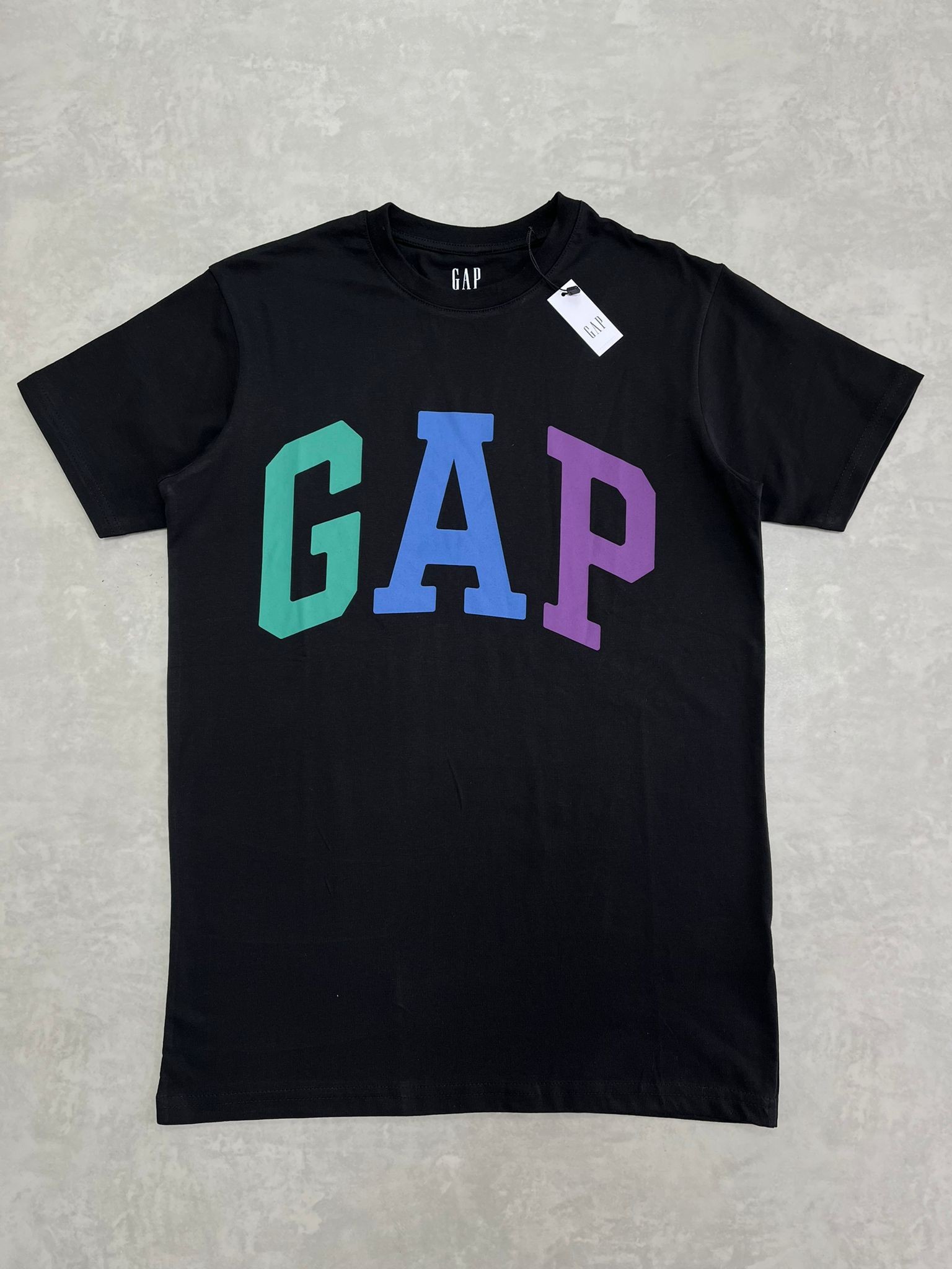 Original Color Mid Logo Black T-shirt