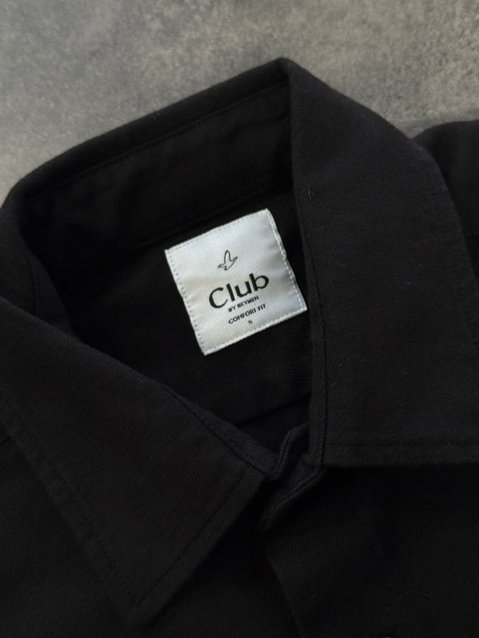 Yeni Sezon Classic Logo Gabardin Kışlık Gömlek