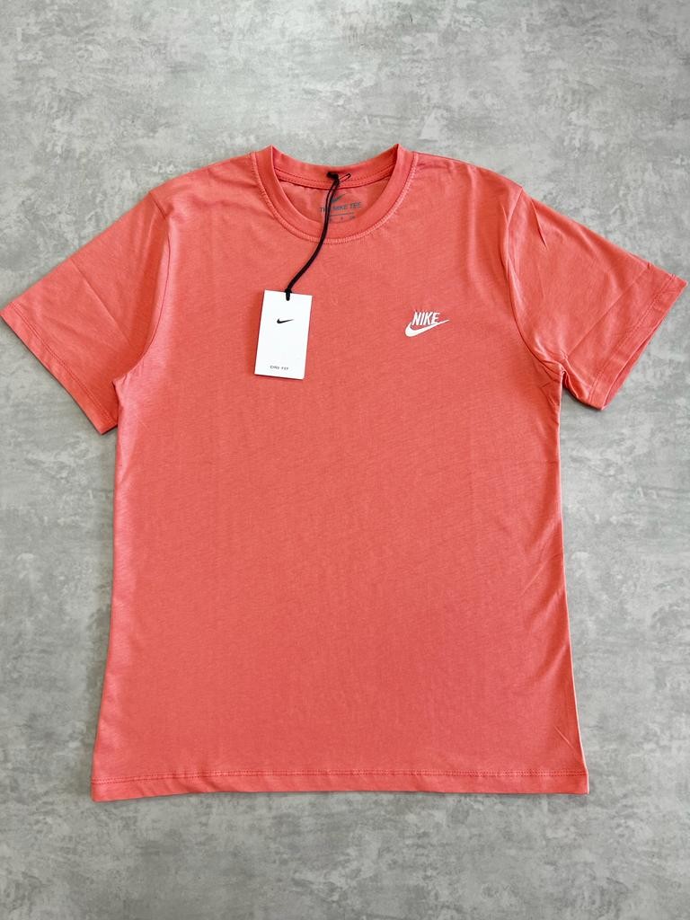 Mini Nakış Logo Somon  T-shirt