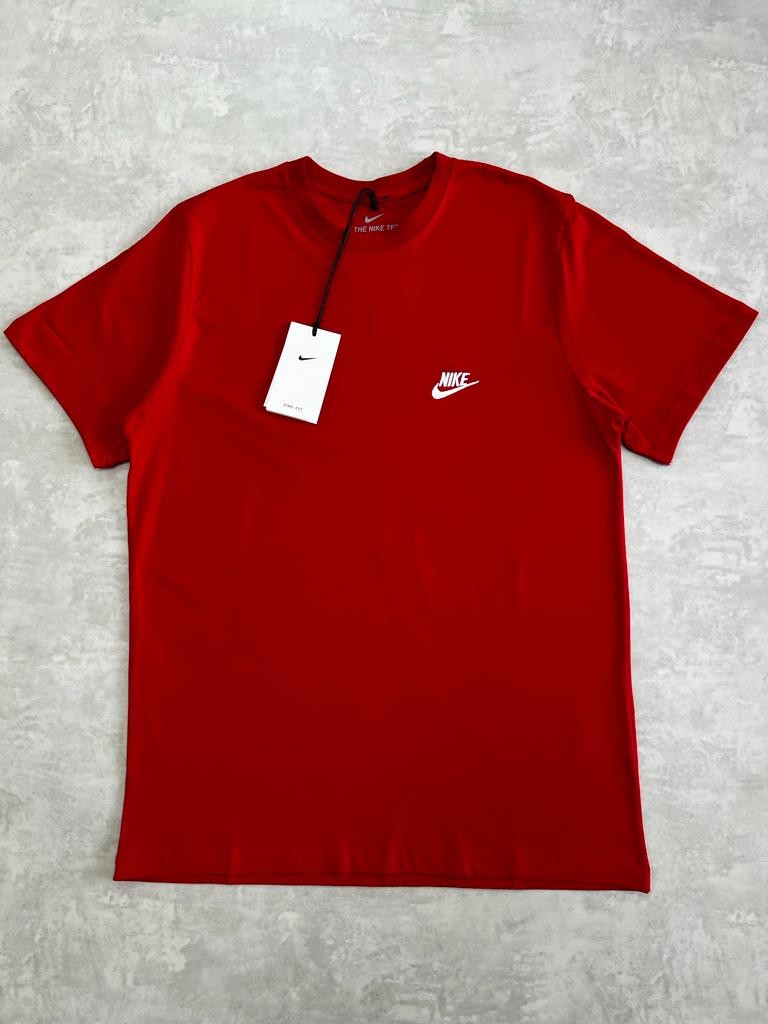Mini Nakış Logo Kırmızı  T-shirt