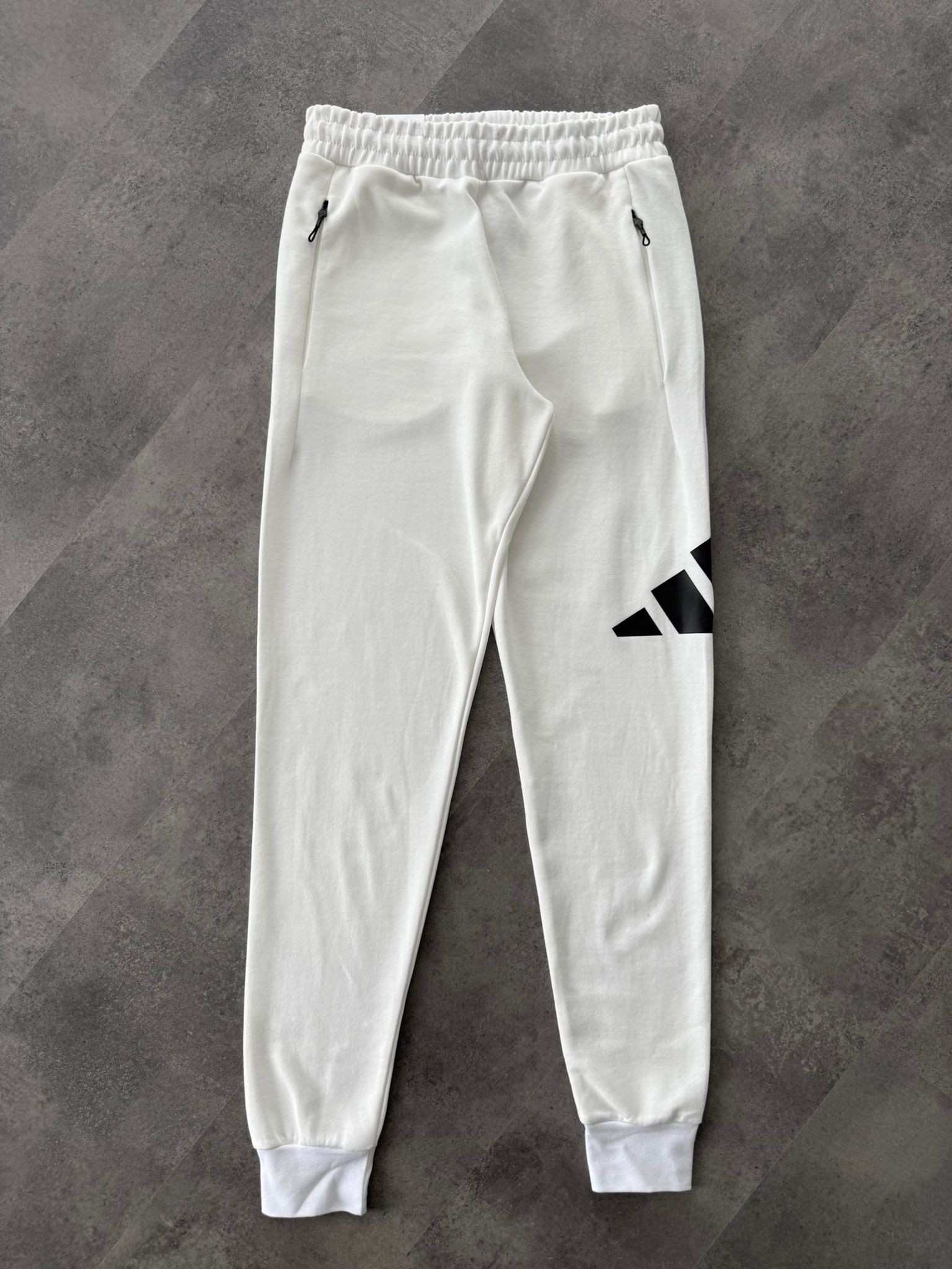 Yeni Sezon Yan Logolu  Jogger - BEYAZ