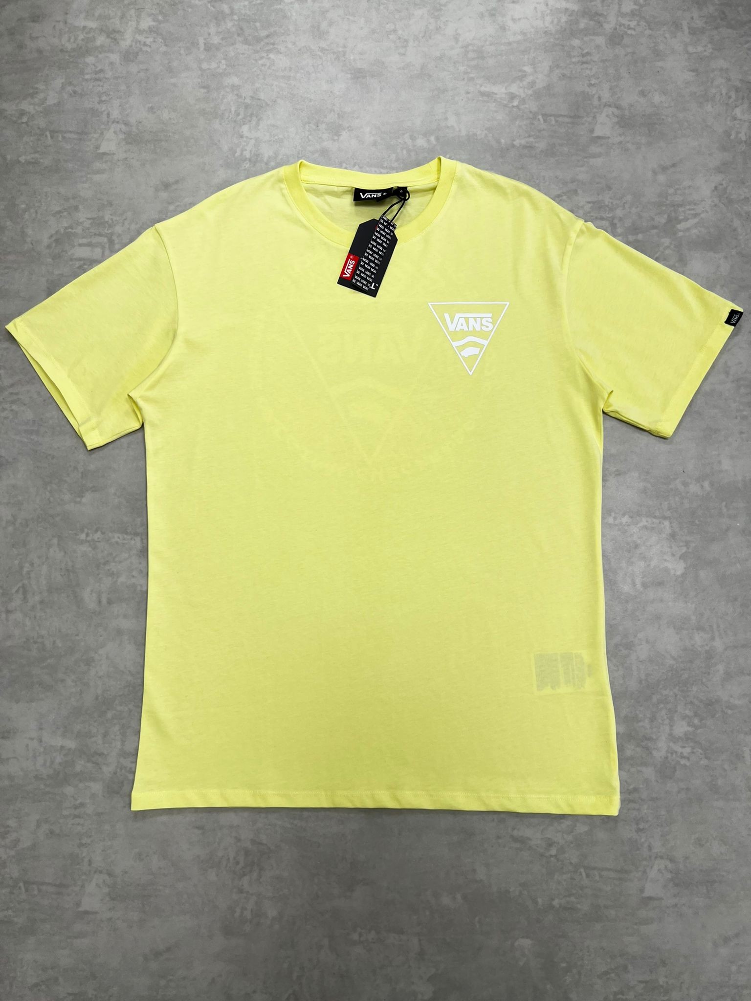 Back To Print Palm Beach Light Yellow T-shirt